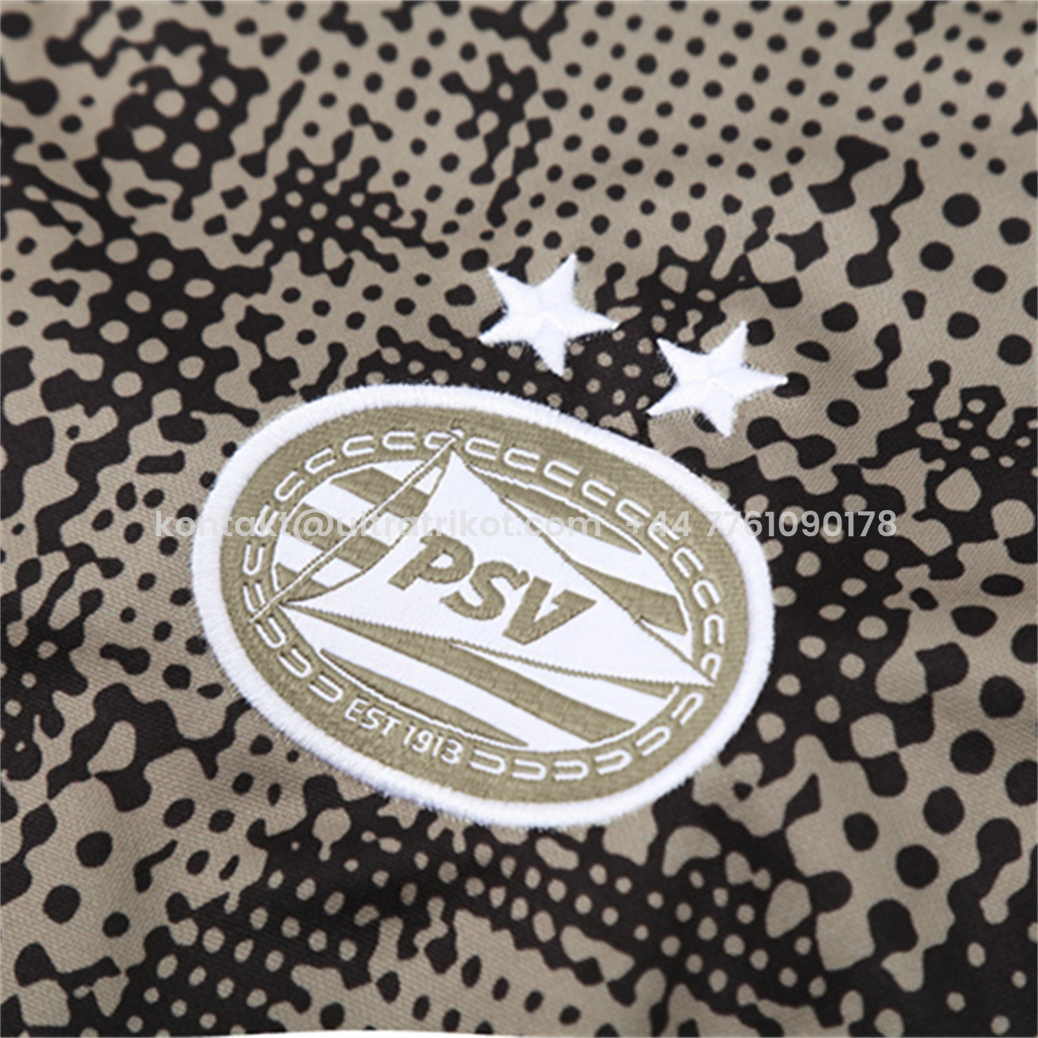 UltraTrikot-PSV Eindhoven 25-26 Long Sleeve Training Set - Army Green Top & Black Pants