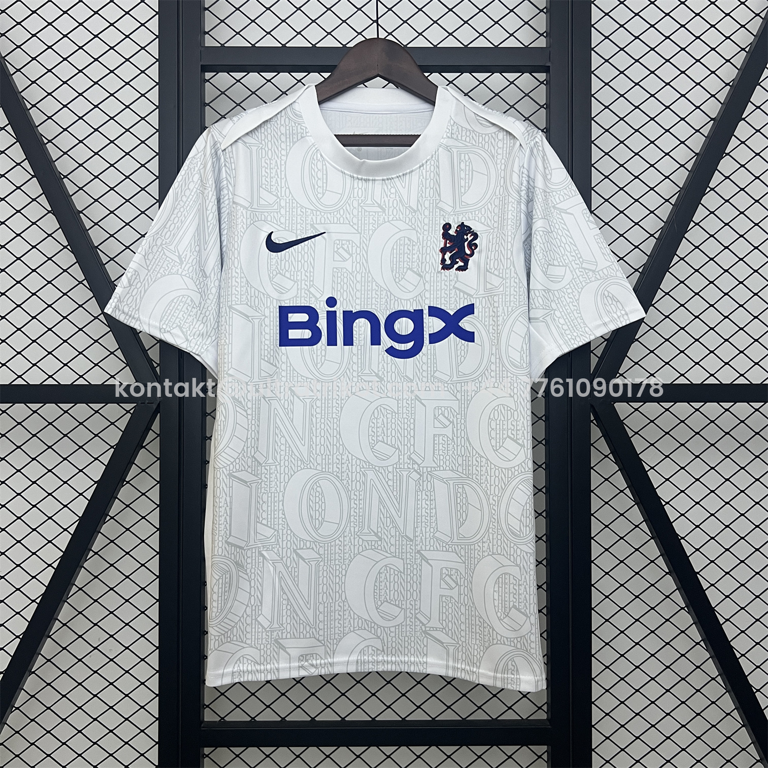 UltraTrikot-C.H.E.L.S.E.A 25-26 White Pre-Match Training Jersey - Fans Version