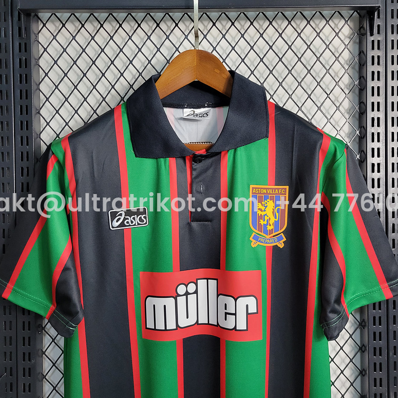 UltraTrikot-Retro Aston Villa 1993-95 Away Jersey