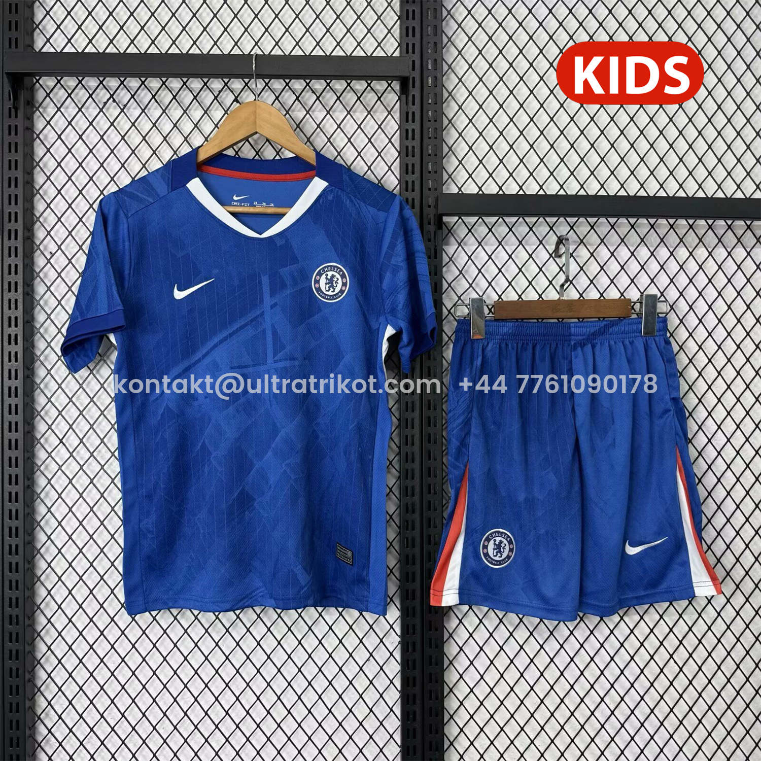 UltraTrikot-C.H.E.L.S.E.A 25-26 Home Unsponsored Blue Kids Kit
