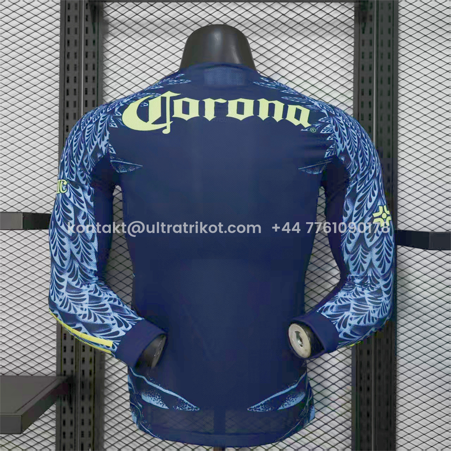 UltraTrikot-Club América 25-26 Away Long Jersey - Player Version