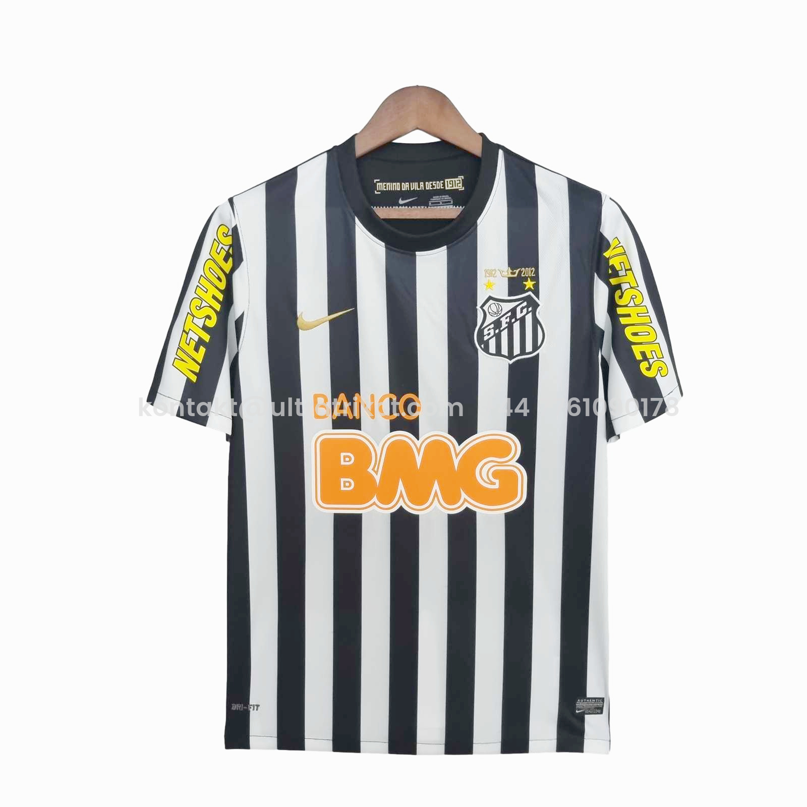 UltraTrikot-Retro Santos 2012 Away Stadium Jersey