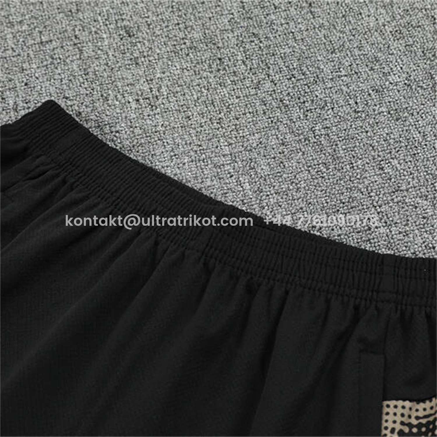 UltraTrikot-PSV Eindhoven 25-26 Short-Sleeve Training Set - Khaki Top & Black Shorts