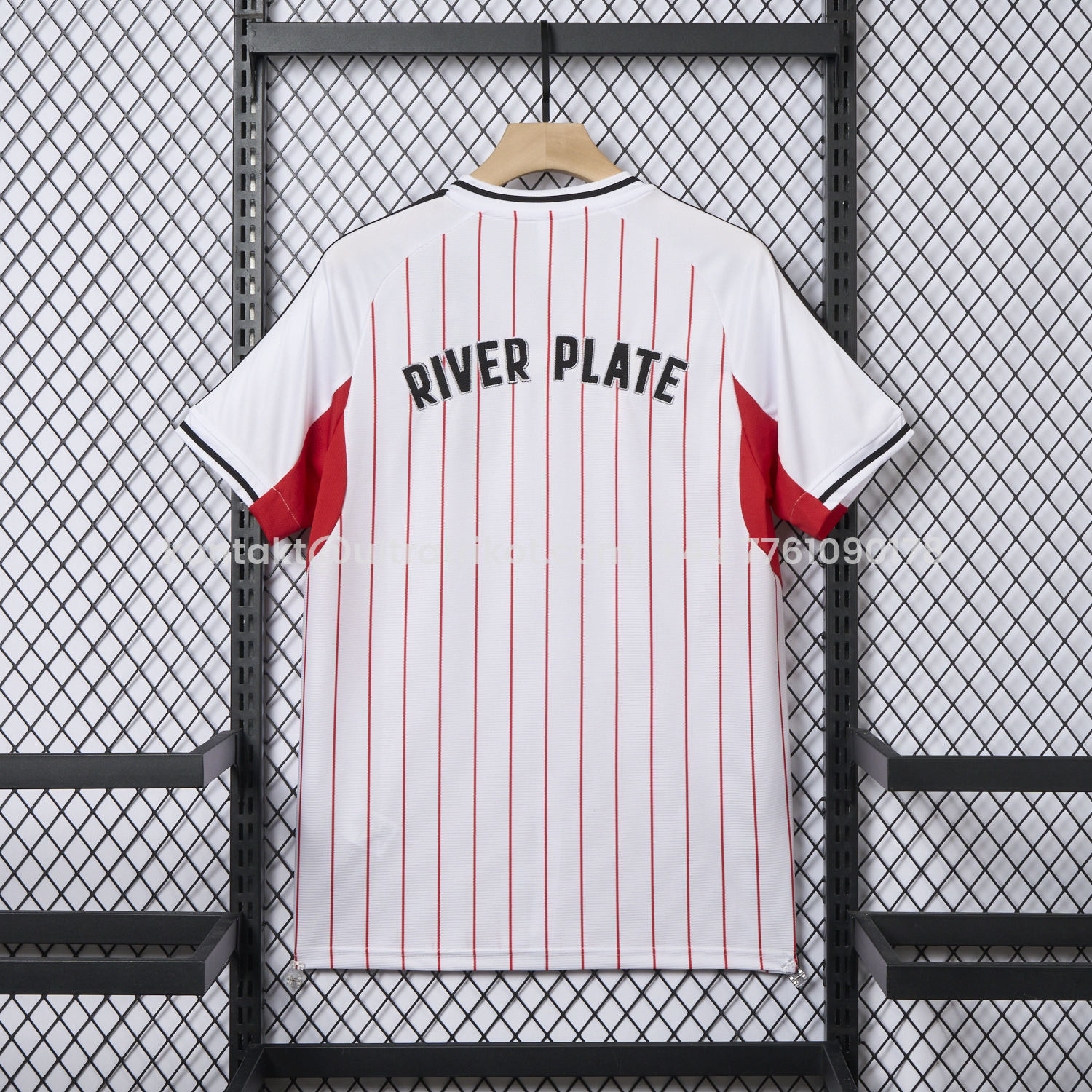 UltraTrikot-River Plate 25-26 White Baseball Jersey