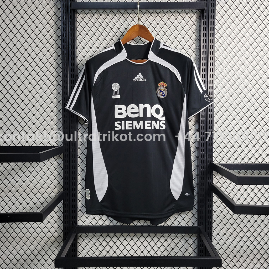 UltraTrikot-Retro Real Madrid 06-07 Away Stadium Jersey
