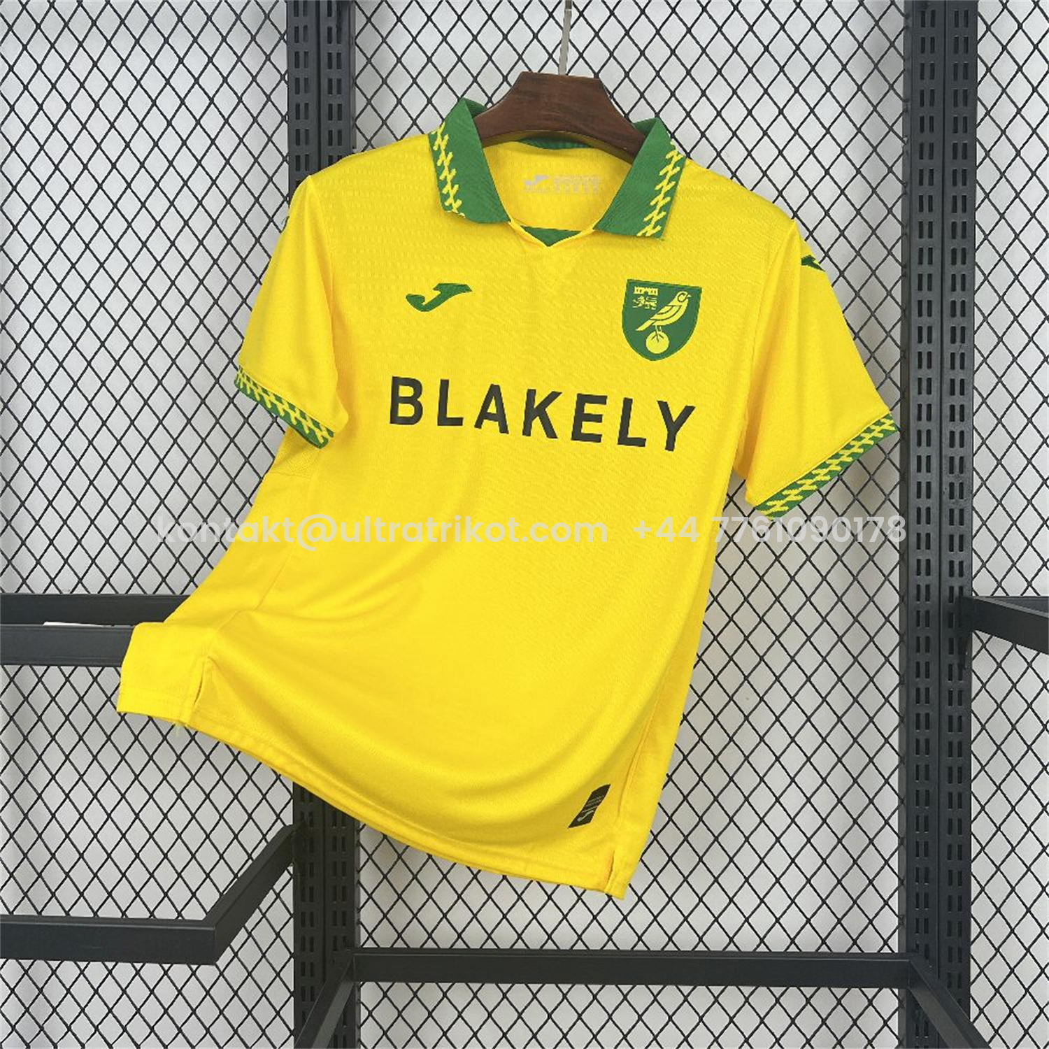 UltraTrikot-Norwich City 25-26 Home Jersey - Fans Version