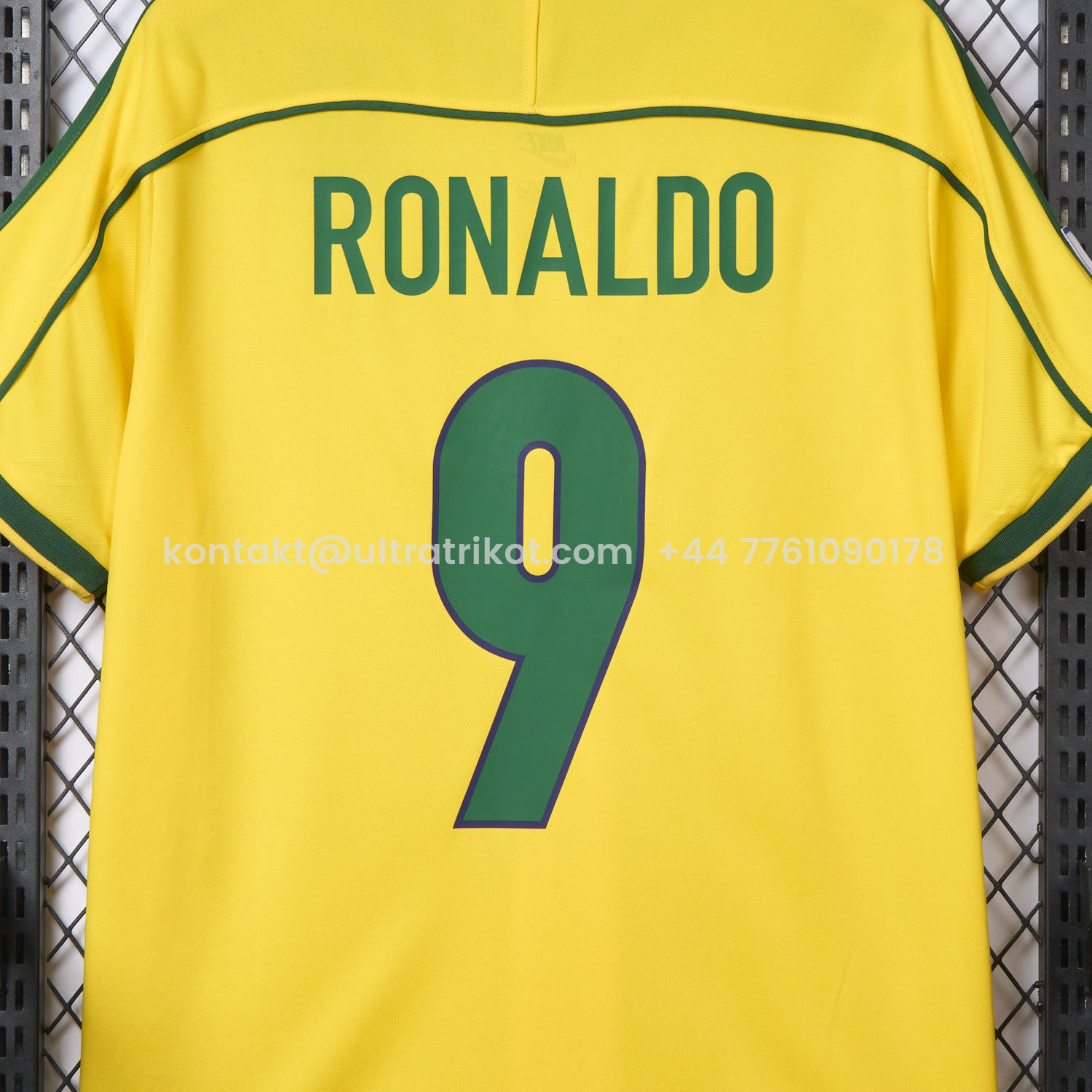 UltraTrikot-Retro Brazil 1998 Home Jersey