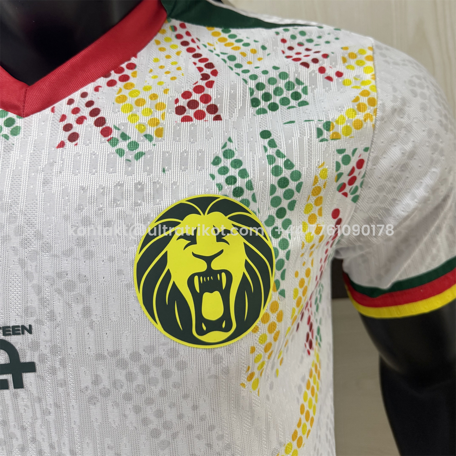 UltraTrikot-Cameroon 2026 Away White Jersey - Player Version