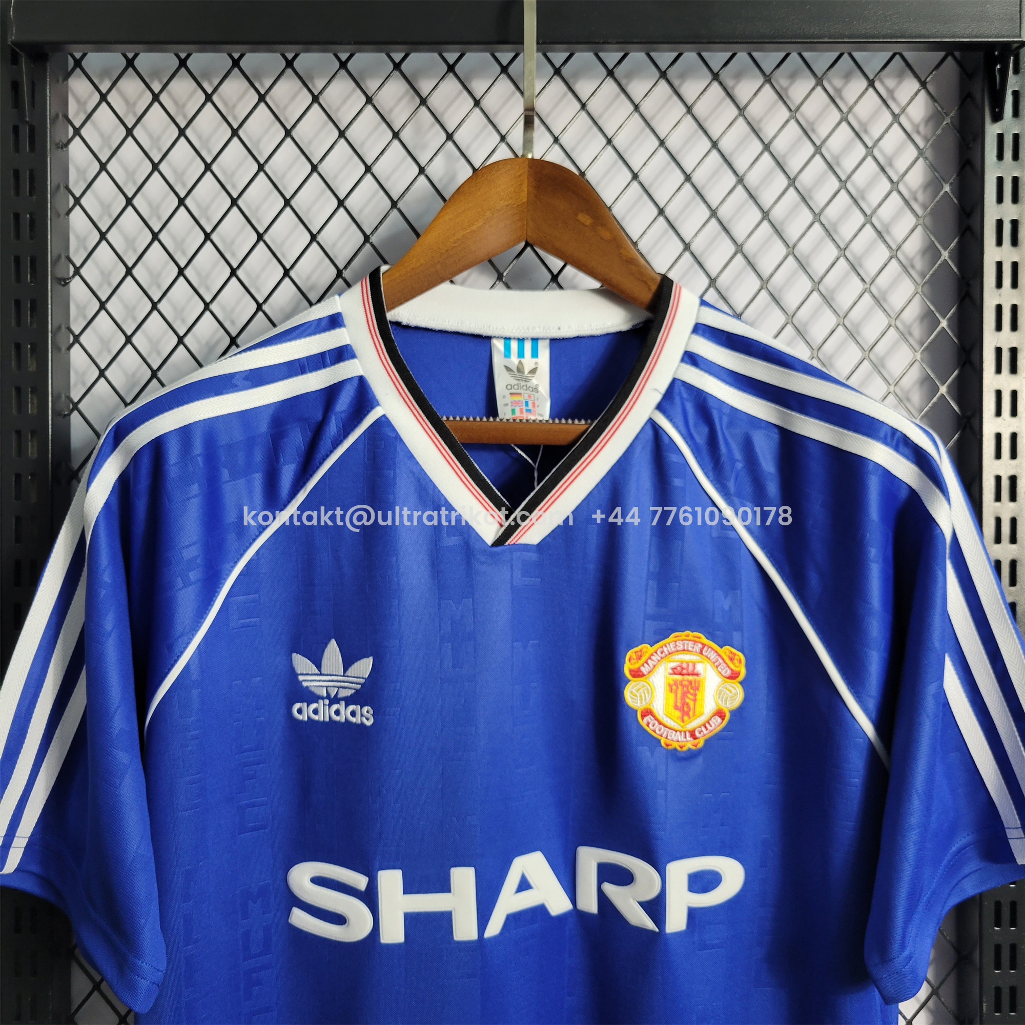 UltraTrikot-Retro Manchester United 1988-90 Third Away Jersey
