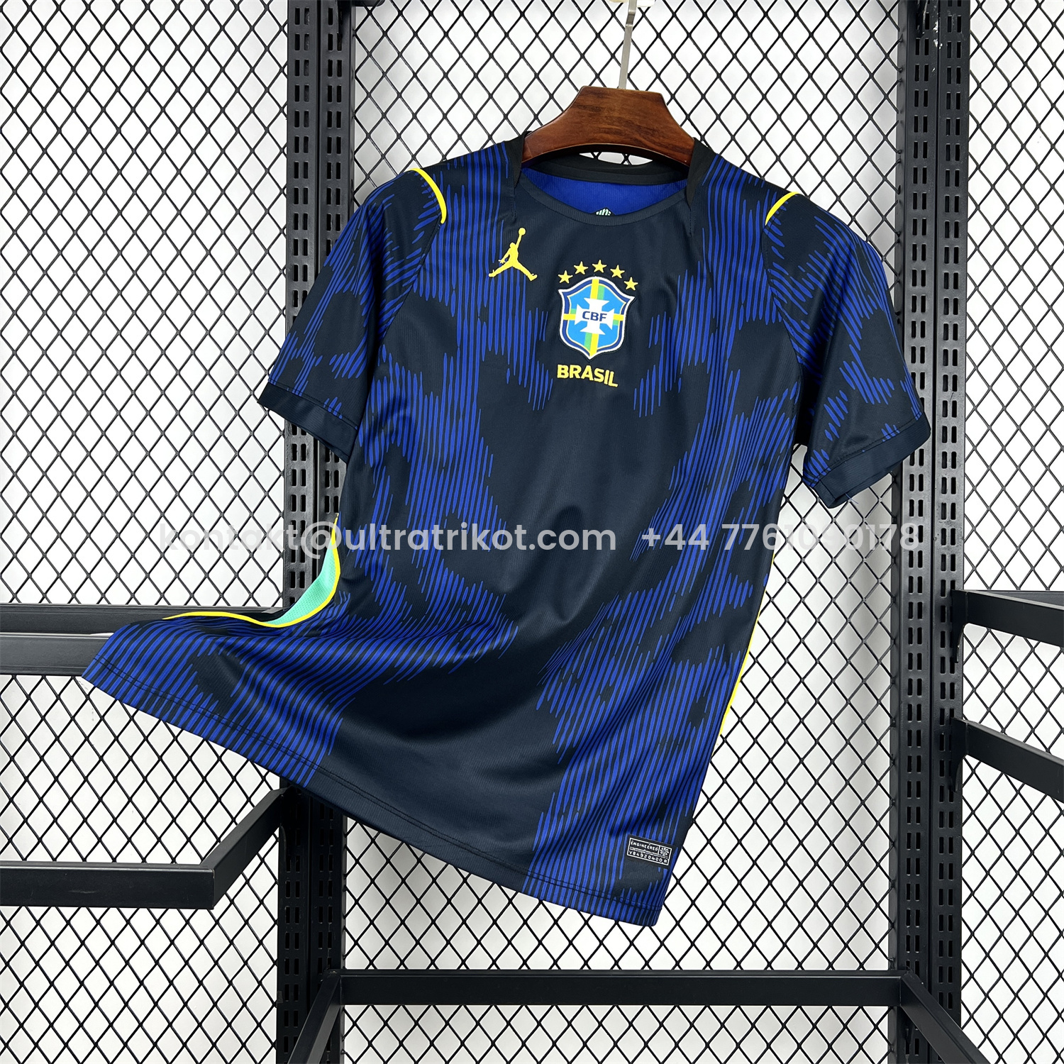 UltraTrikot-Brazil 2026 Away Blue Jersey - Fans Version