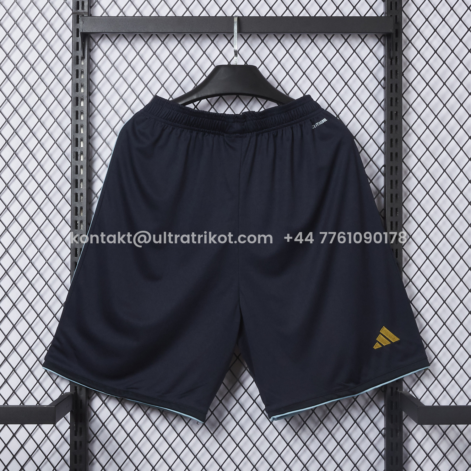 UltraTrikot-Argentina 2026 Home Black Shorts - Fans Version