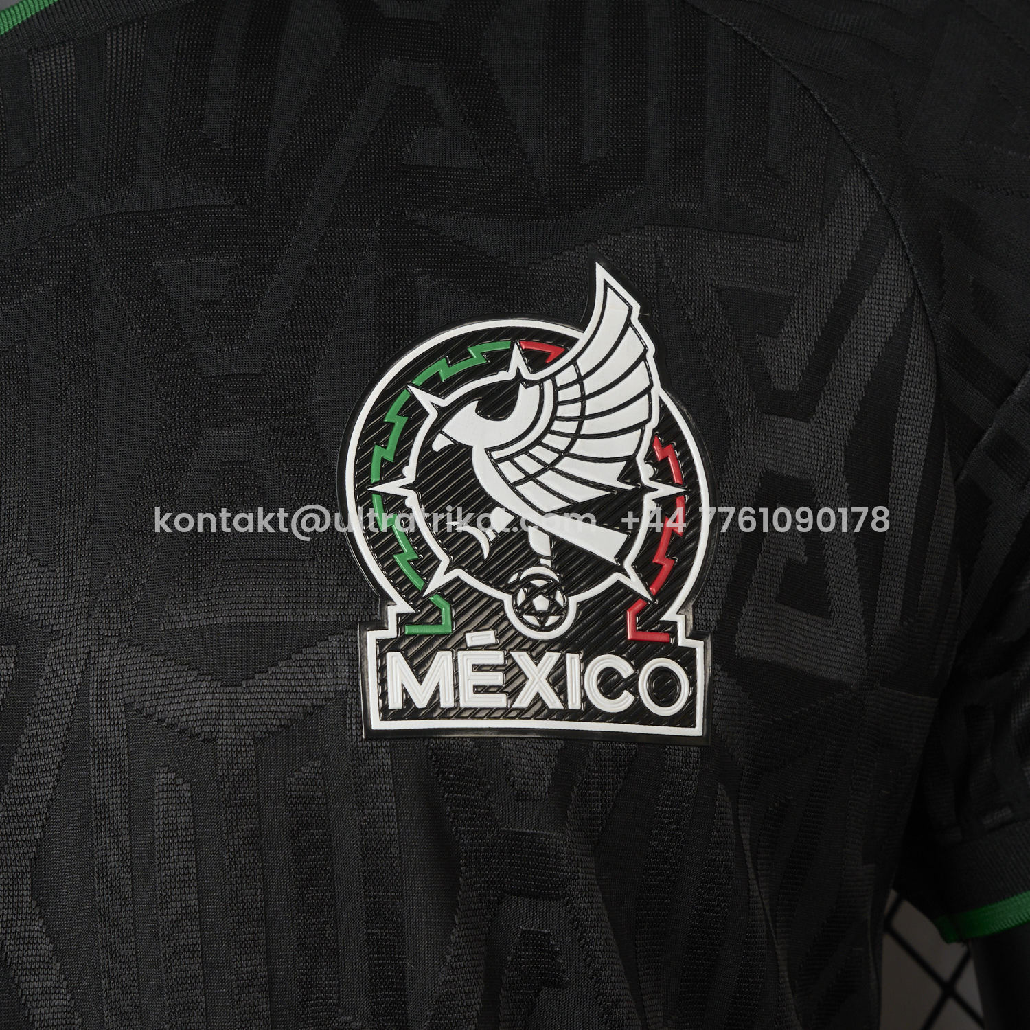 UltraTrikot-Mexico 25-26 Thire Colors Trefoil Black Special Jersey - Player Version