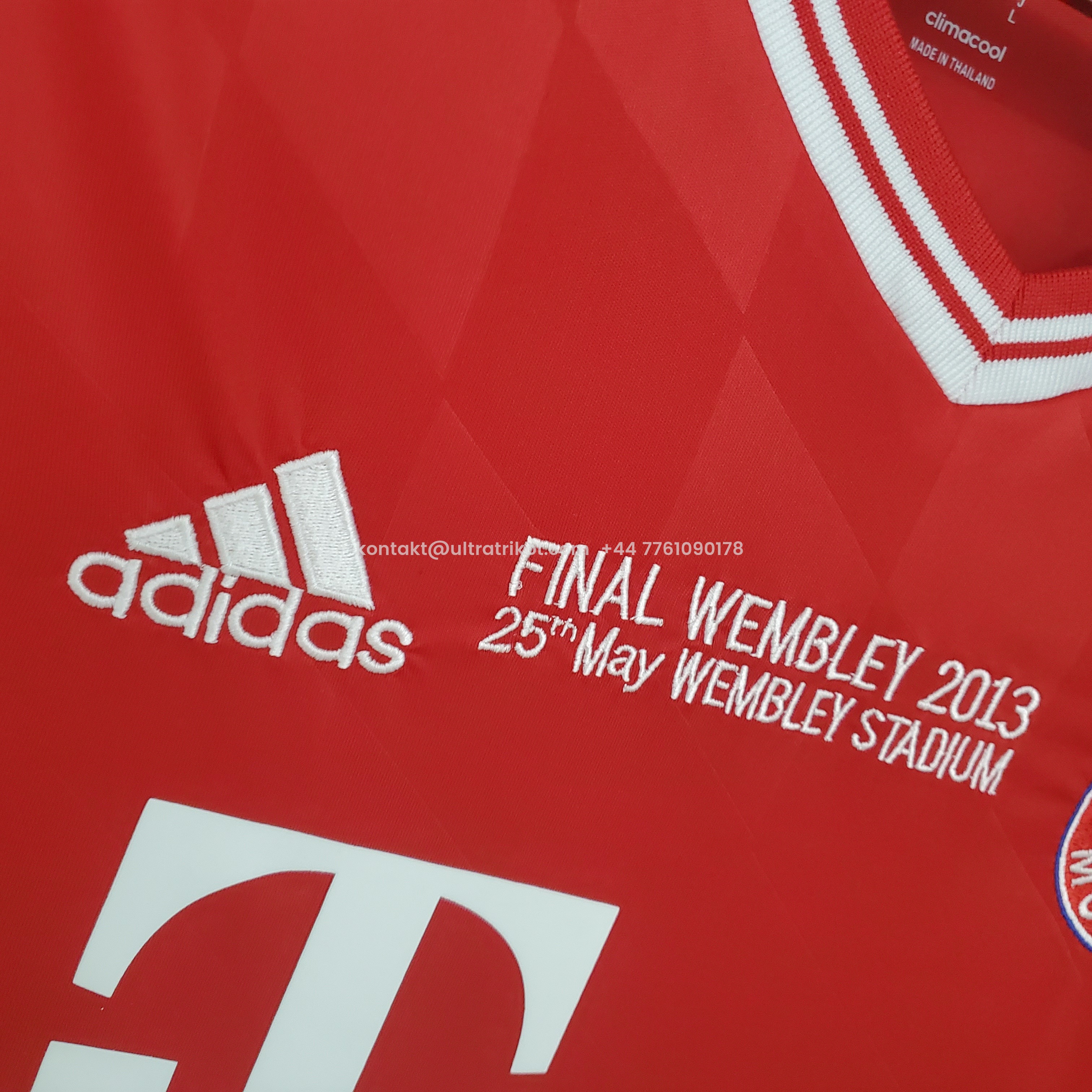 UltraTrikot-Retro Bayern Munich 13-14 Champions League Final Home Stadium Jersey