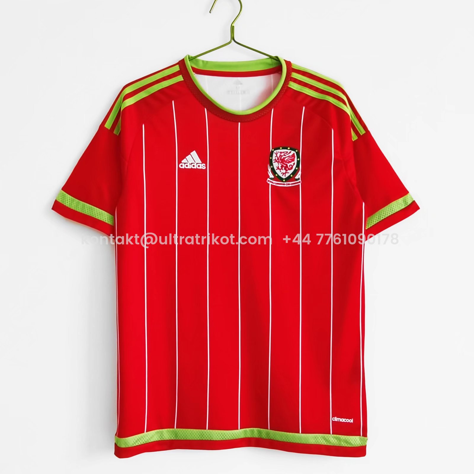 UltraTrikot-Retro Wales 2015 Home Stadium Jersey
