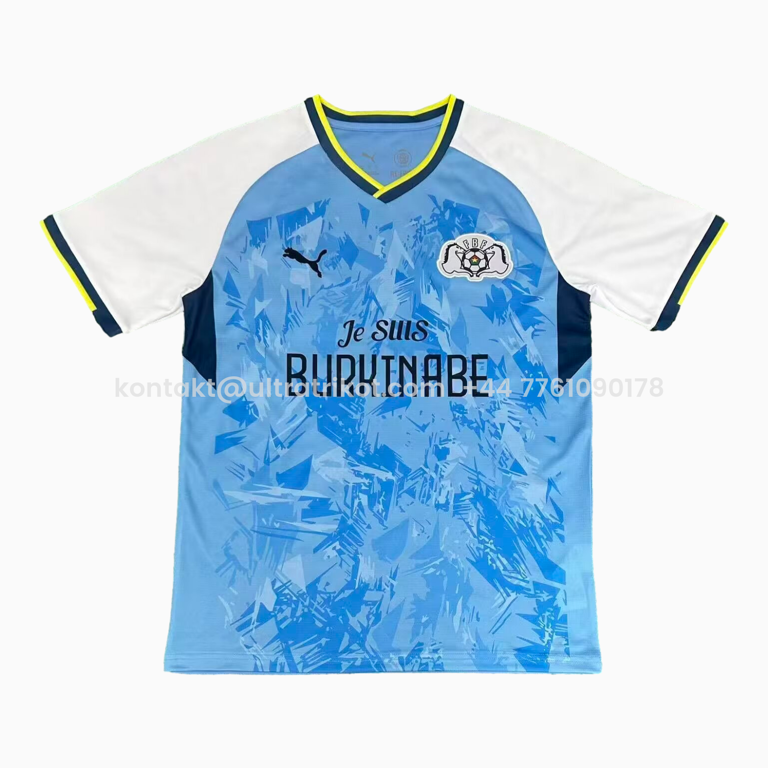 UltraTrikot-Burkina Faso 2026 Blue Special Jersey - Fans Version