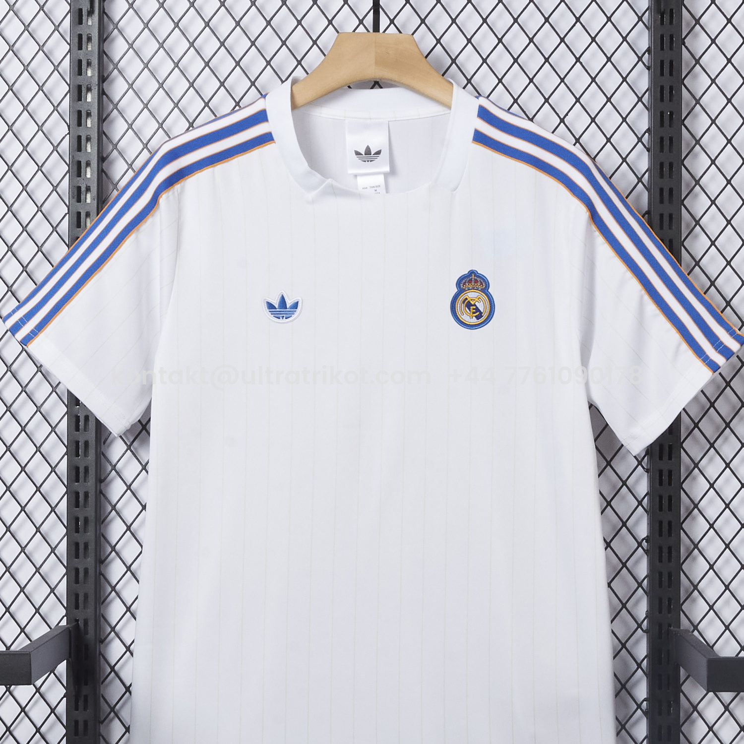 UltraTrikot-Real Madrid 25-26 Trefoil White Travel Jersey - Player Version