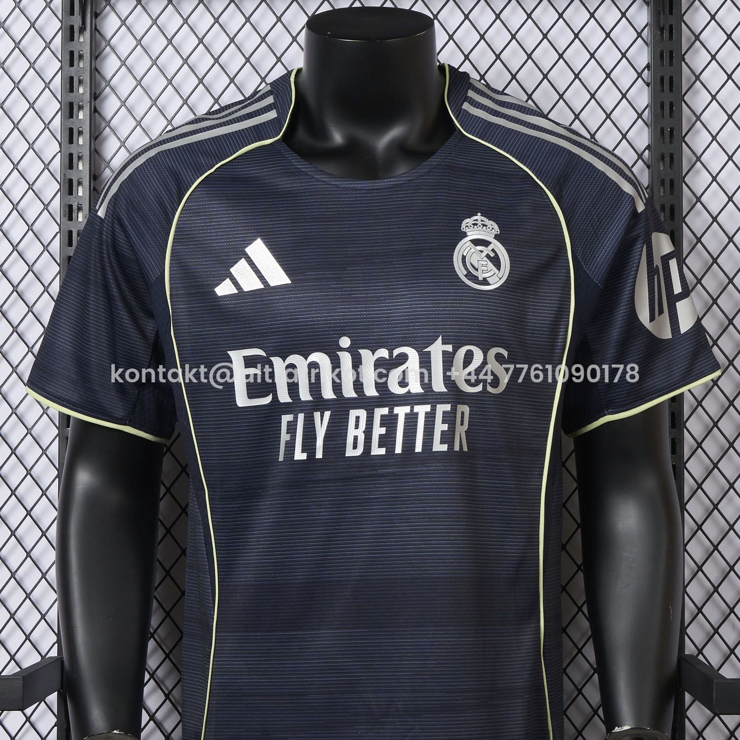 UltraTrikot-Real Madrid 25-26 Away Jersey - Player Version