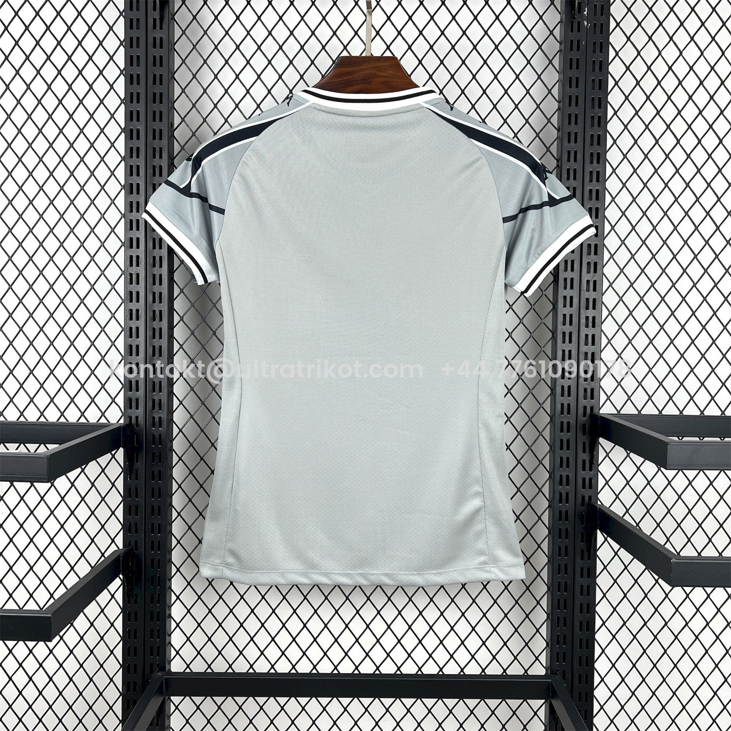 UltraTrikot-Women's Vasco da Gama 25-26 Grey Pre-Match Jersey