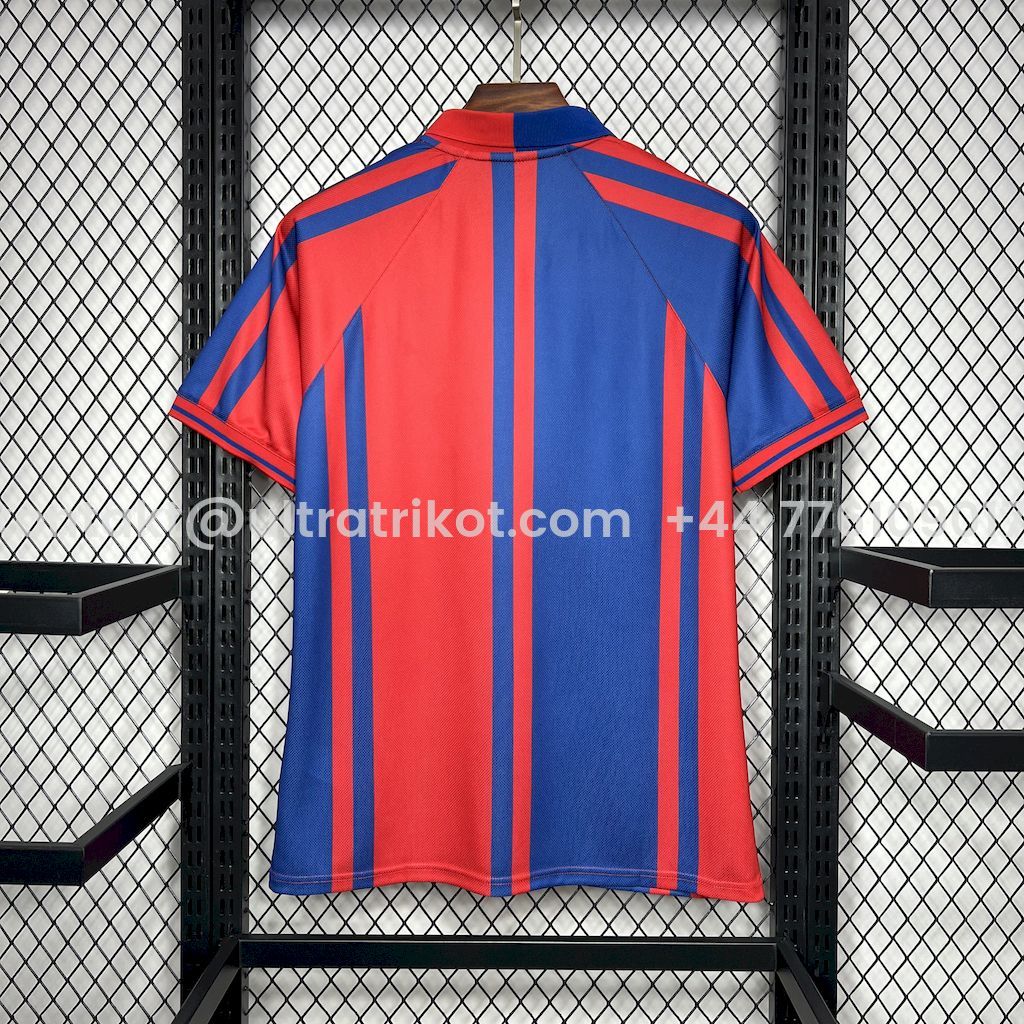 UltraTrikot-Retro Barcelona 1997-98 European Home Jersey