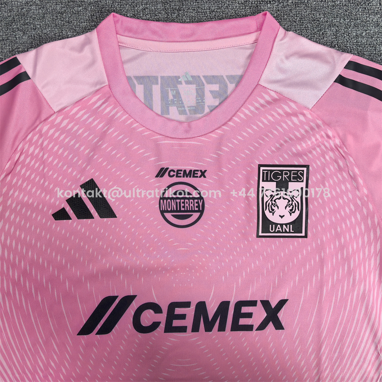 UltraTrikot-Tigres UANL 25-26 Pink Goalkeeper Jersey - Fans Version