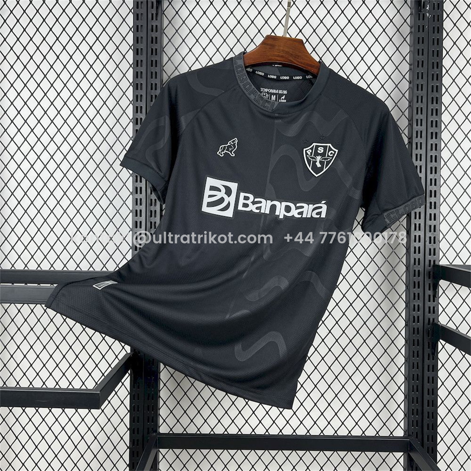 UltraTrikot-Paysandu 25-26 Third Black Jersey - Fans Version
