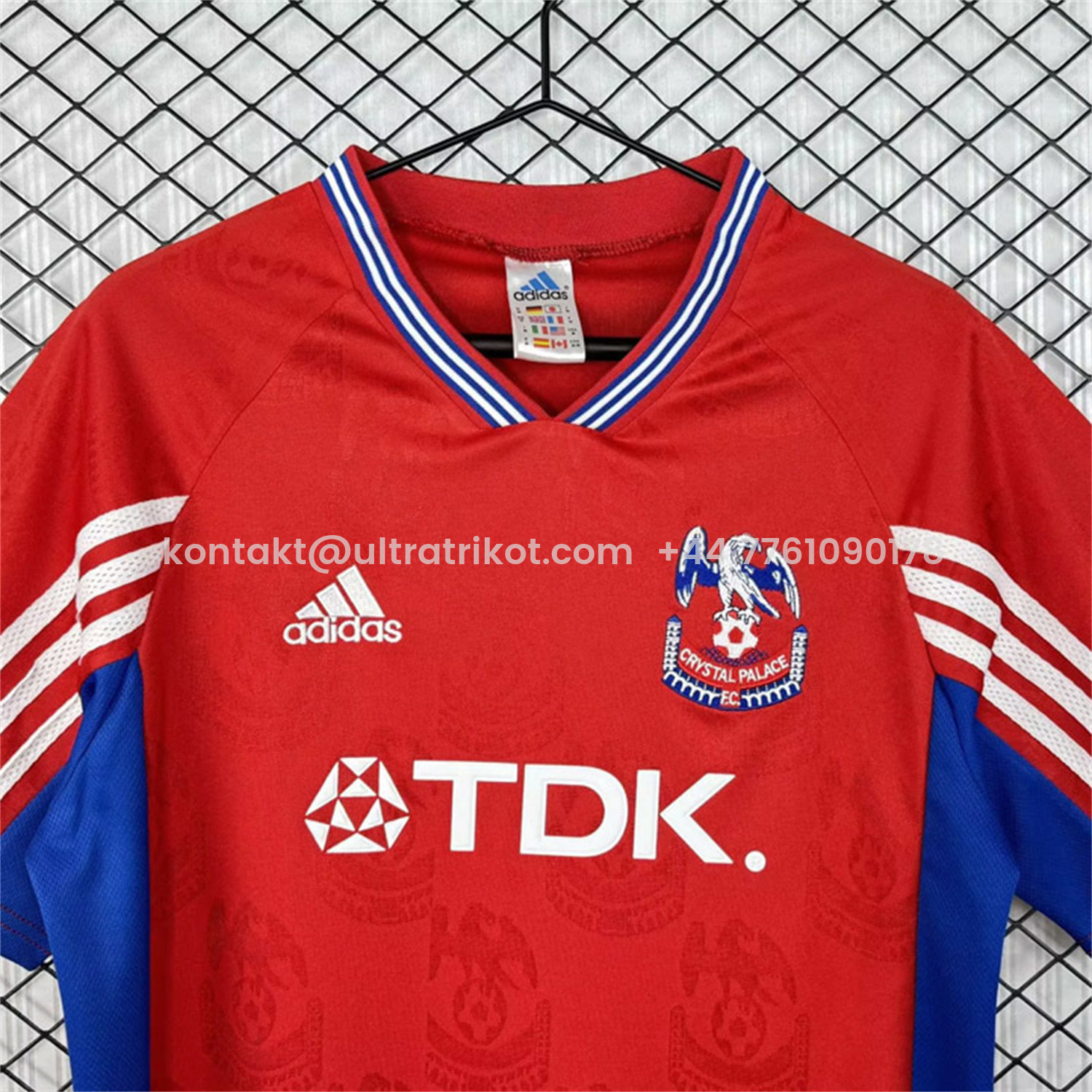 UltraTrikot-Retro Crystal Palace 1998-99 Home Jersey