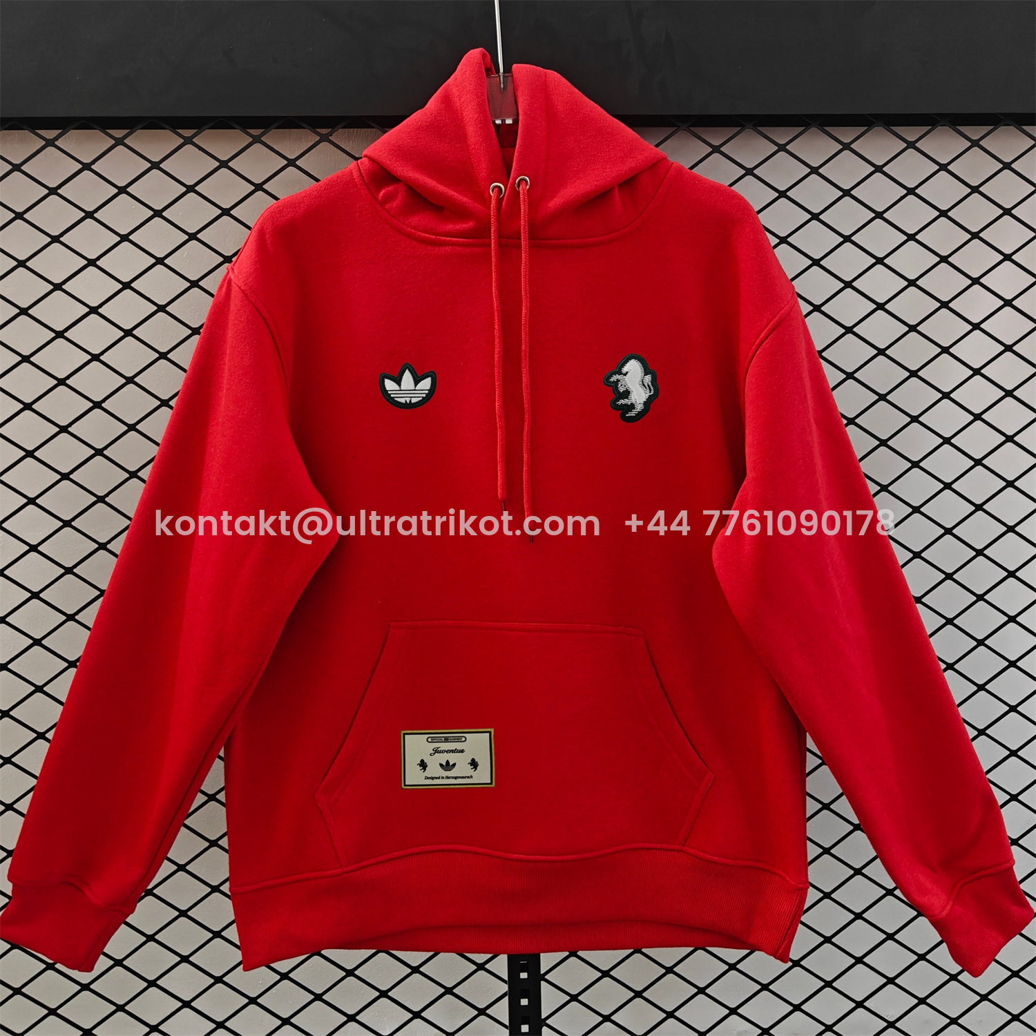 UltraTrikot-Juventus 25-26 Originals Terrace Icon Unisex Pullover Hoodie