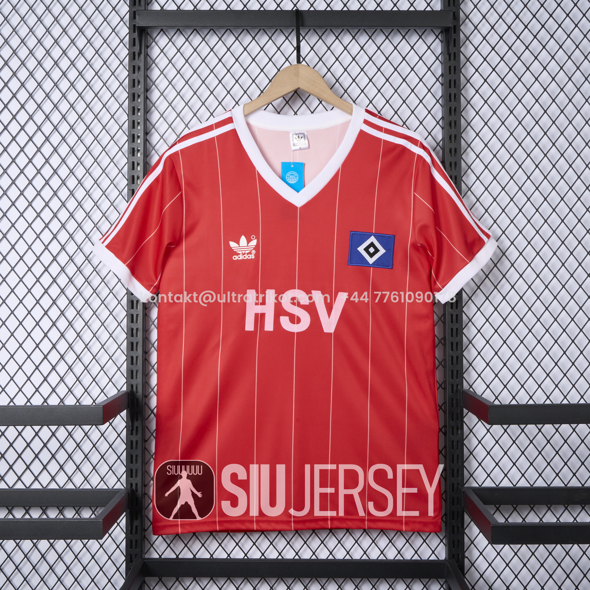 UltraTrikot-Retro Hamburger SV 83-84 Away Stadium Jersey