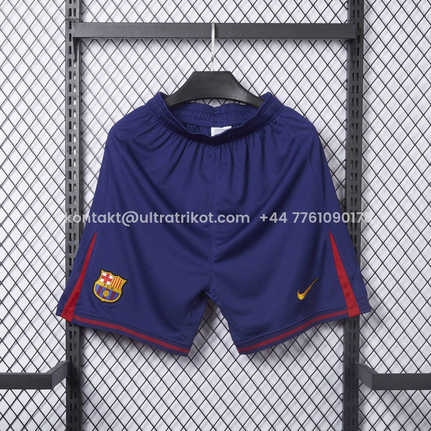 UltraTrikot-Barcelona 25-26 Home Blue Shorts - Fans Version