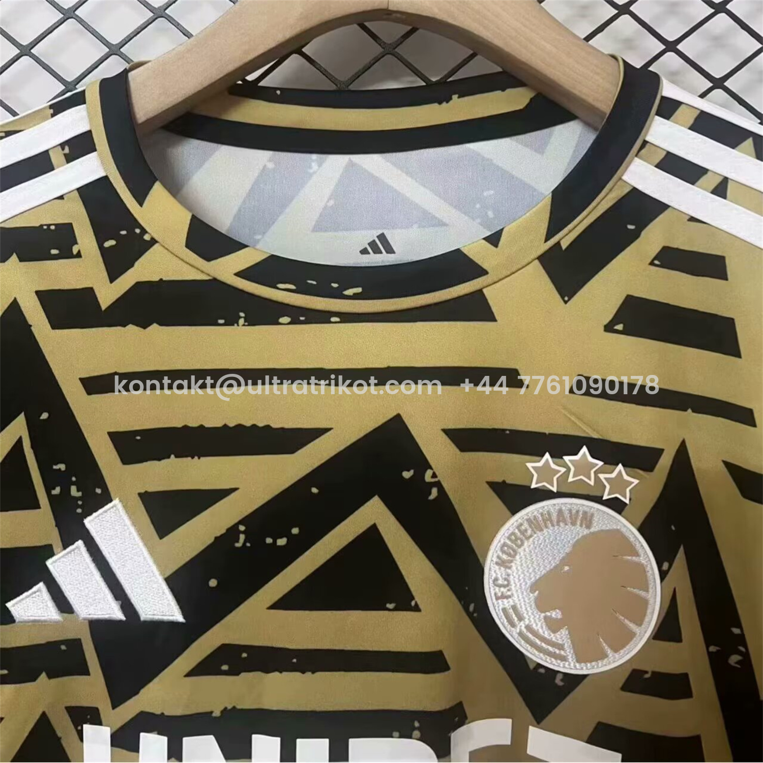 UltraTrikot-Copenhagen 24-25 Champions Goalkeeper Jersey - Fans Version