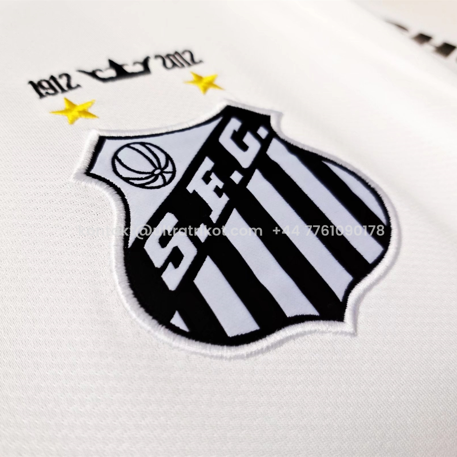 UltraTrikot-Retro Santos 2012 Home Stadium Jersey