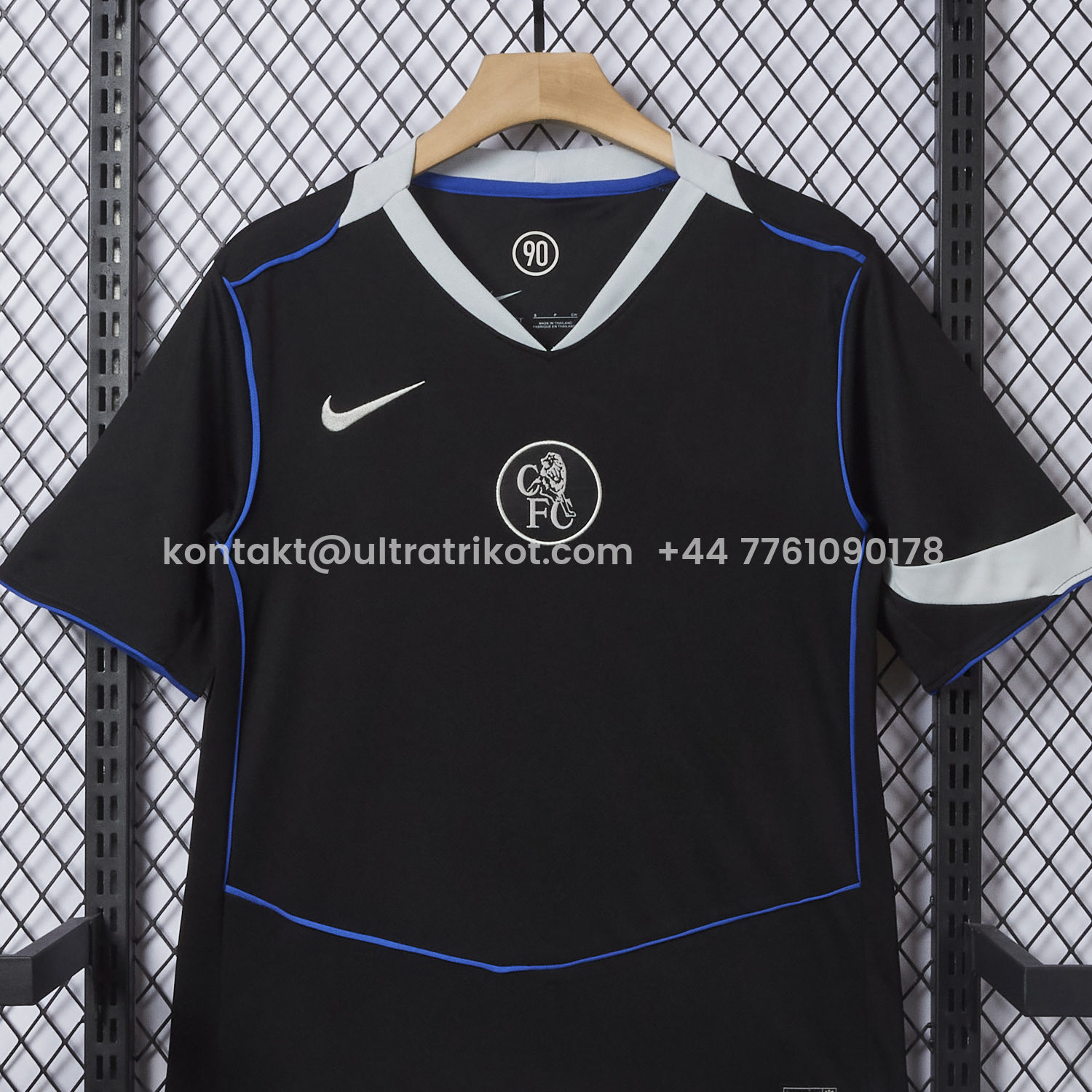 UltraTrikot-C.H.E.L.S.E.A 25-26 Third Unsponsored Black Jersey - Fans Version