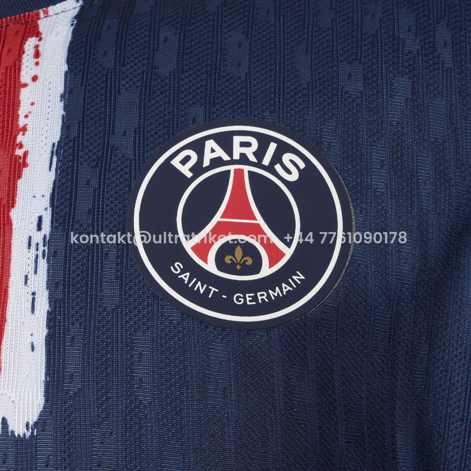 UltraTrikot-Paris Saint-Germain PSG 24-25 Home Champions League Final Jersey - Player Version