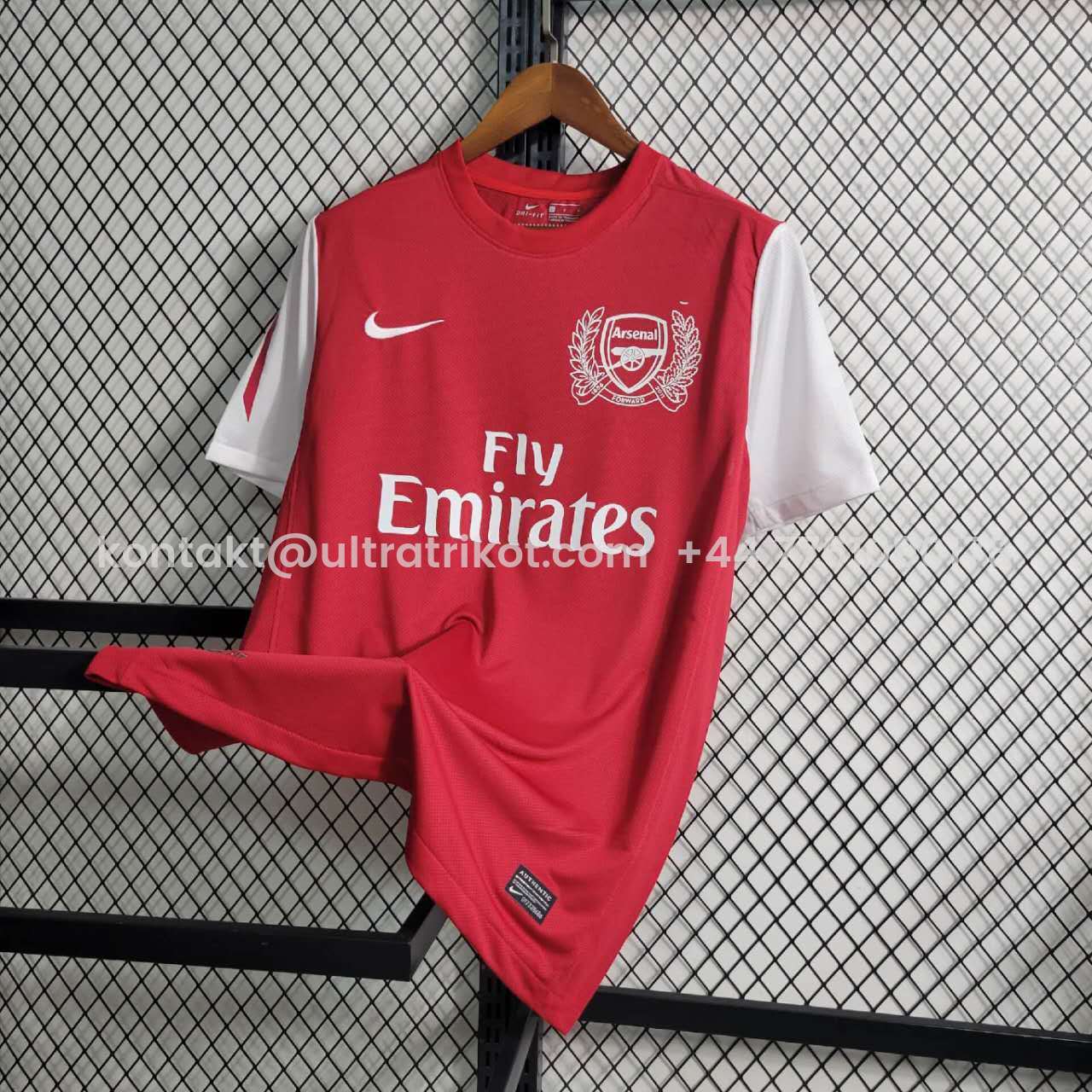 UltraTrikot-Retro Arsenal 11-12 125th Aniversary Home Stadium Jersey