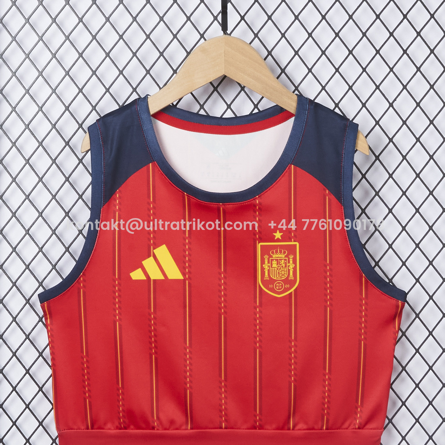 UltraTrikot-Women's Spain 2026 Home Yoga Vest