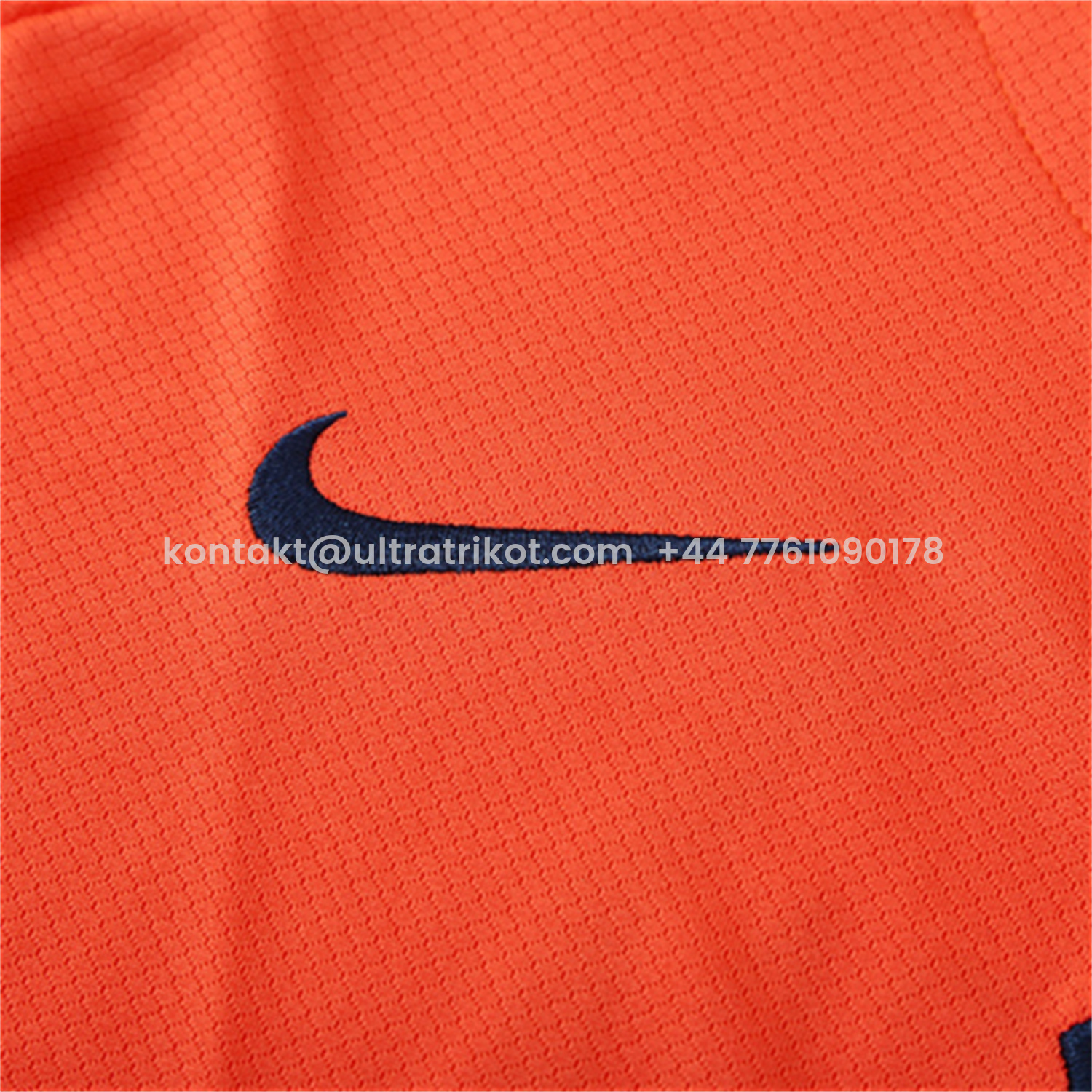 UltraTrikot-Barcelona 25-26 Short-Sleeve Training Set - Orange Top Royal Blue Sponsor& Royal Blue Shorts