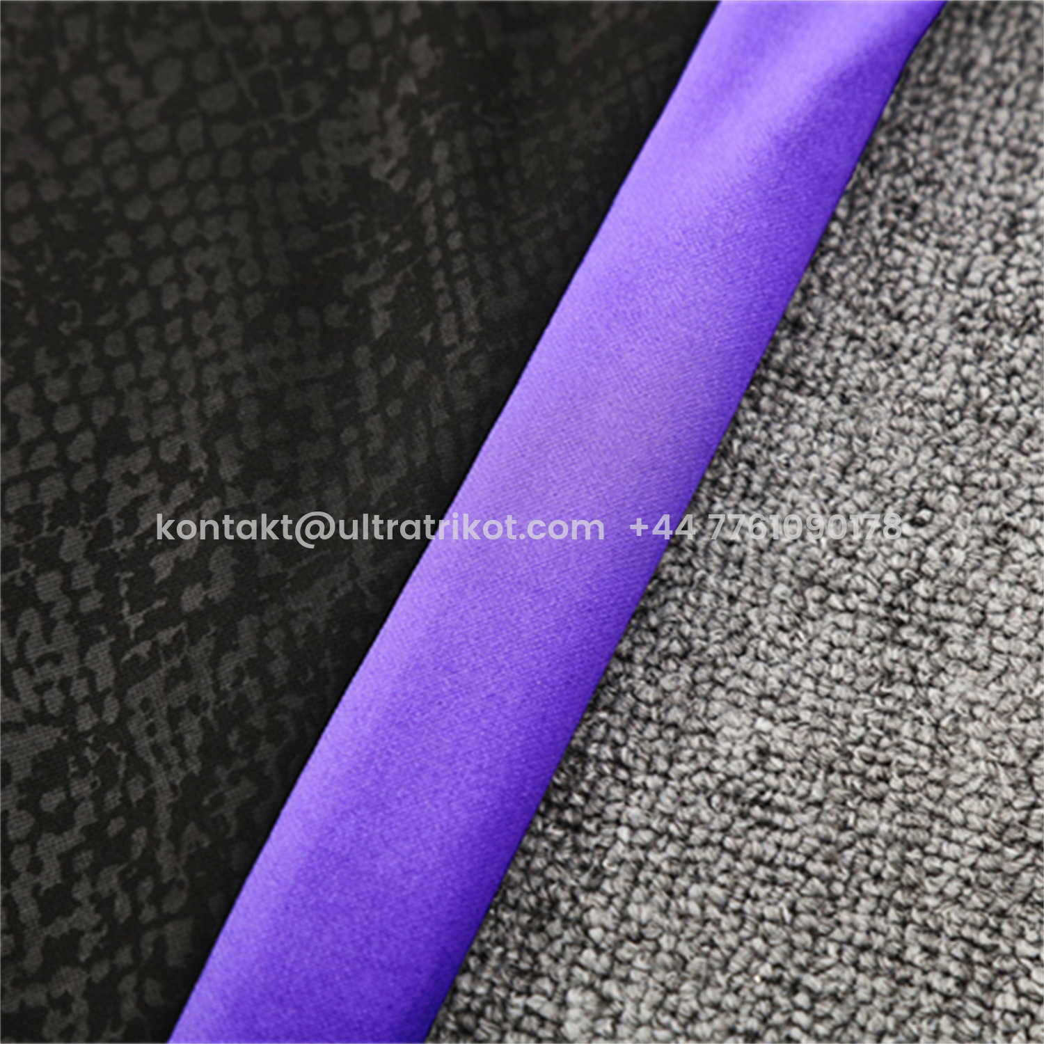 UltraTrikot-Barcelona 25-26 X KB Long Sleeve Training Set - Black Top & Black Pants