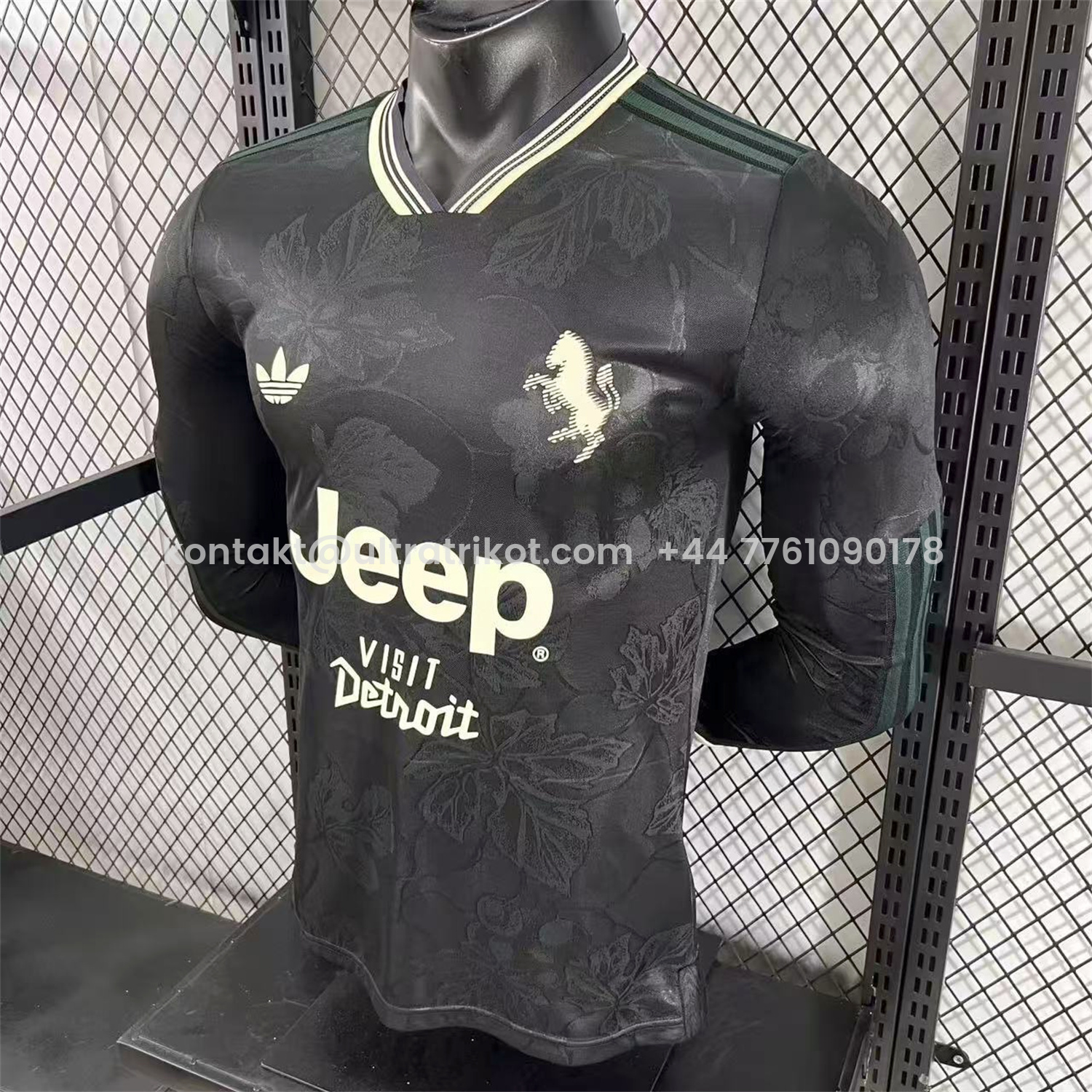 UltraTrikot-Juventus 25-26 Third Black Long Sleeves Jersey - Player Version