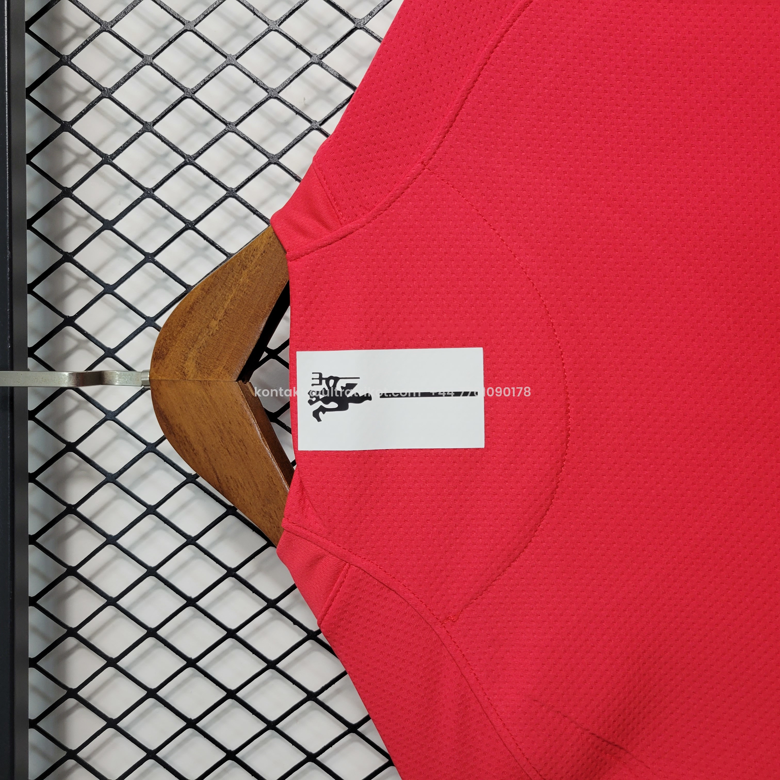 UltraTrikot-Retro Manchester United 08-09 Home Long Sleeve Jersey