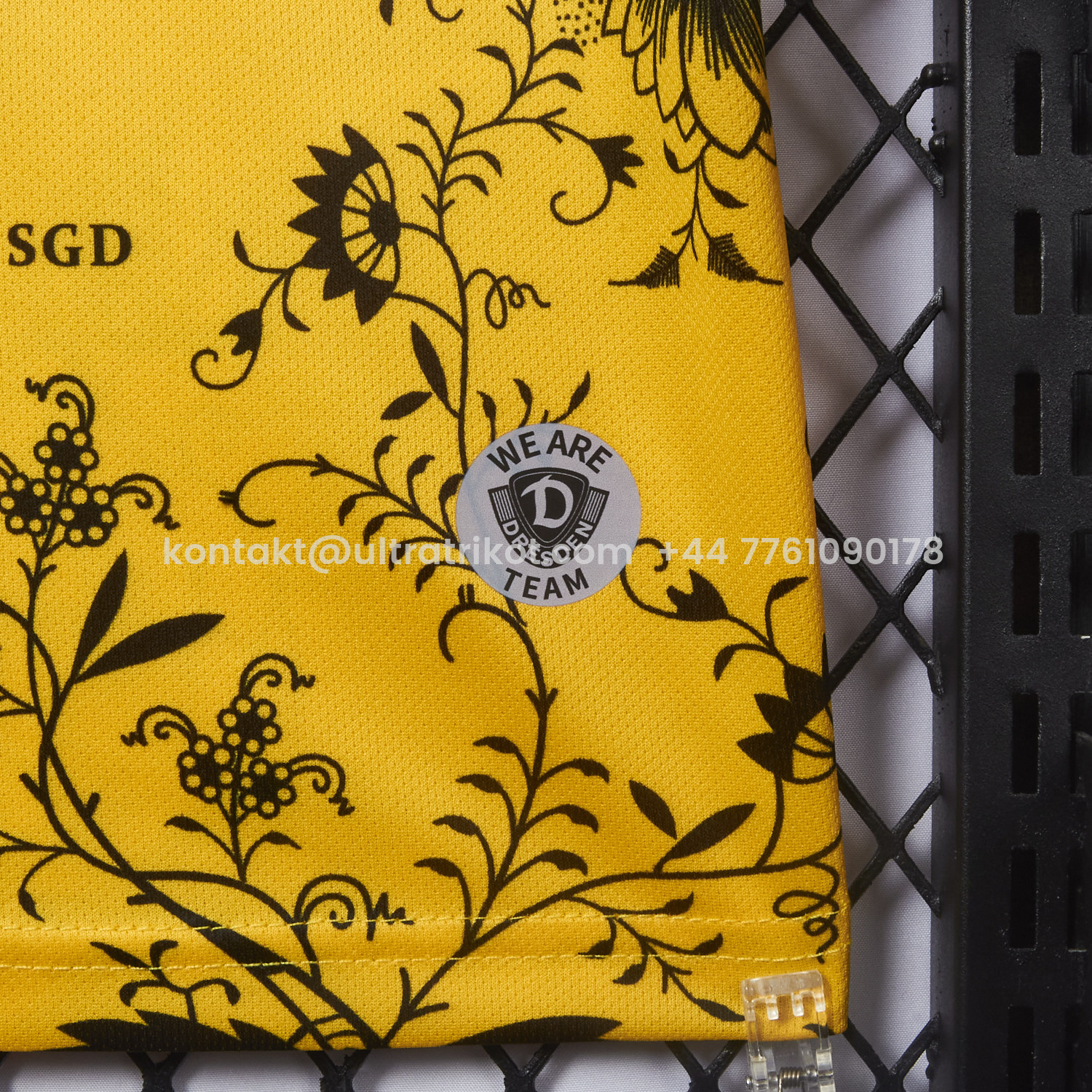 UltraTrikot-Dynamo Dresden 25-26 HATE RACISM Special Jersey - Fans Version