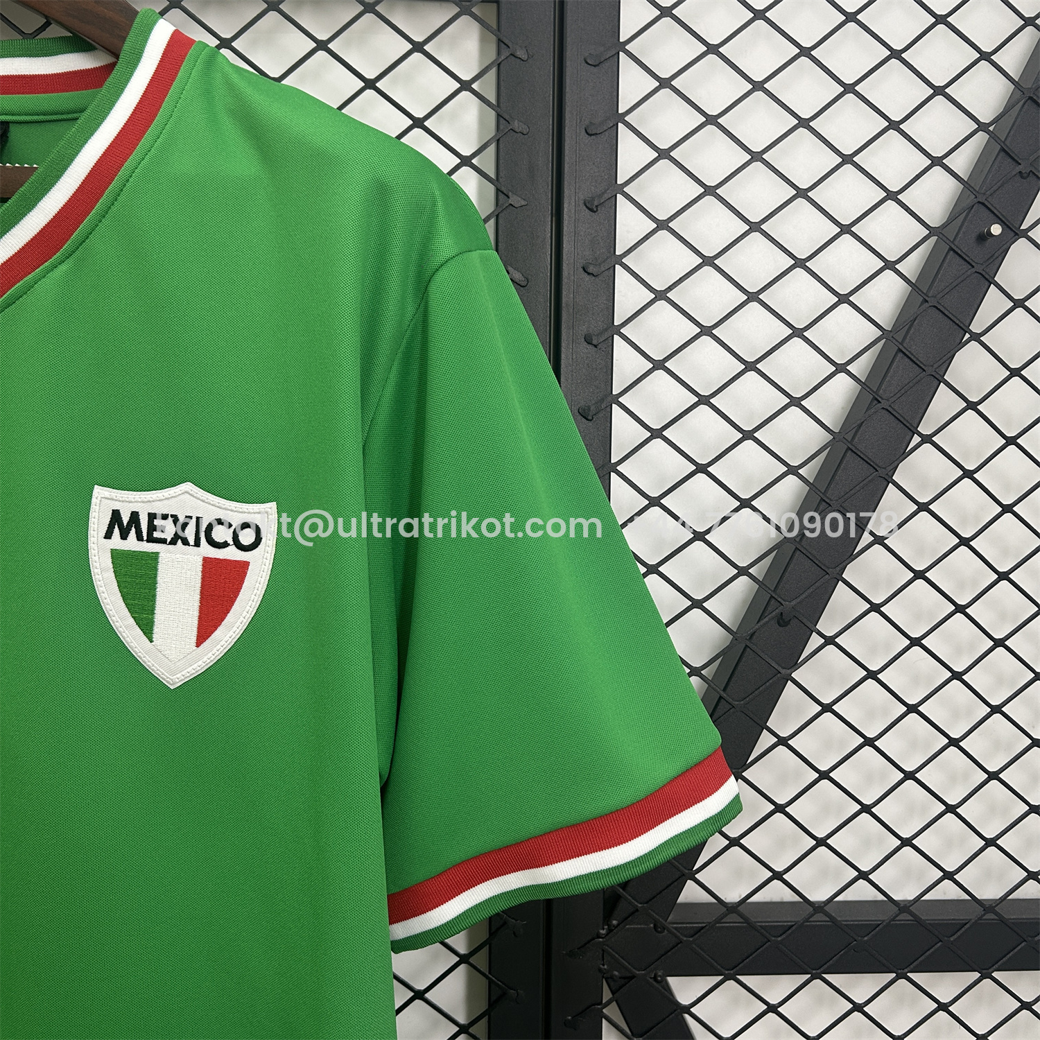 UltraTrikot-Retro Mexico 1970 Home Stadium Jersey