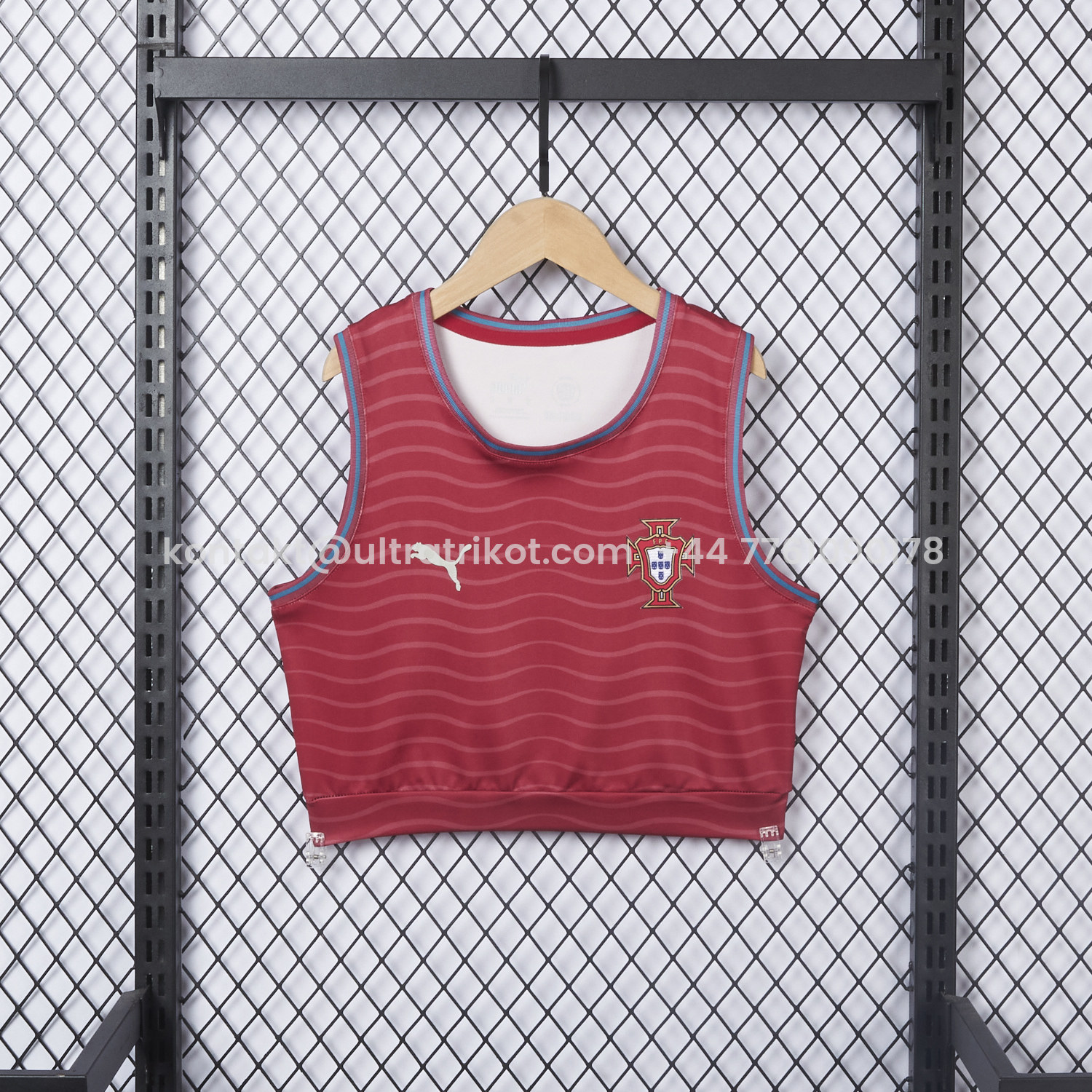 UltraTrikot-Women's Portugal 2026 Home Yoga Vest