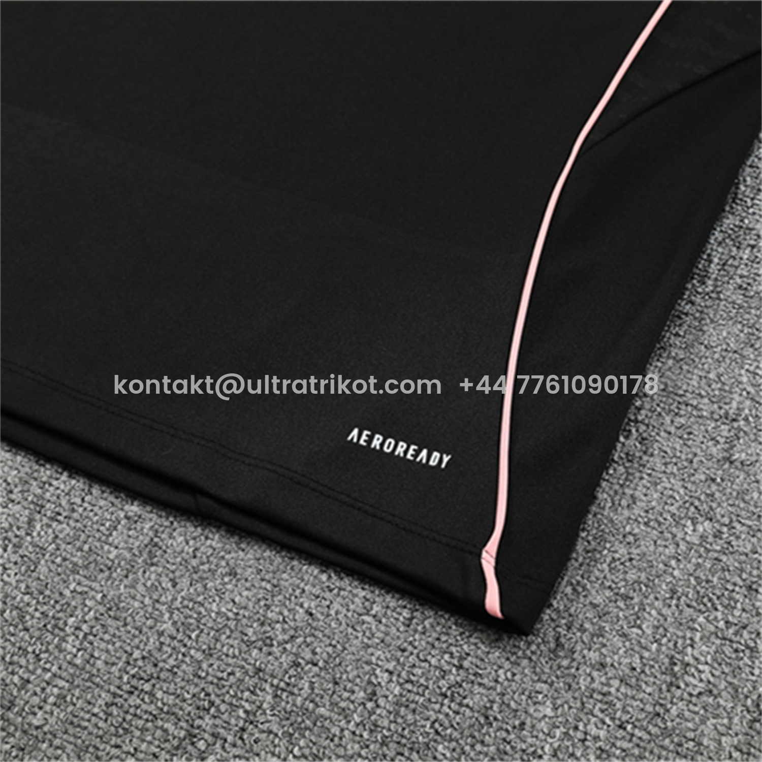 UltraTrikot-Juventus 25-26 Kids Long Sleeve Training Set - Black Top and Black Pants