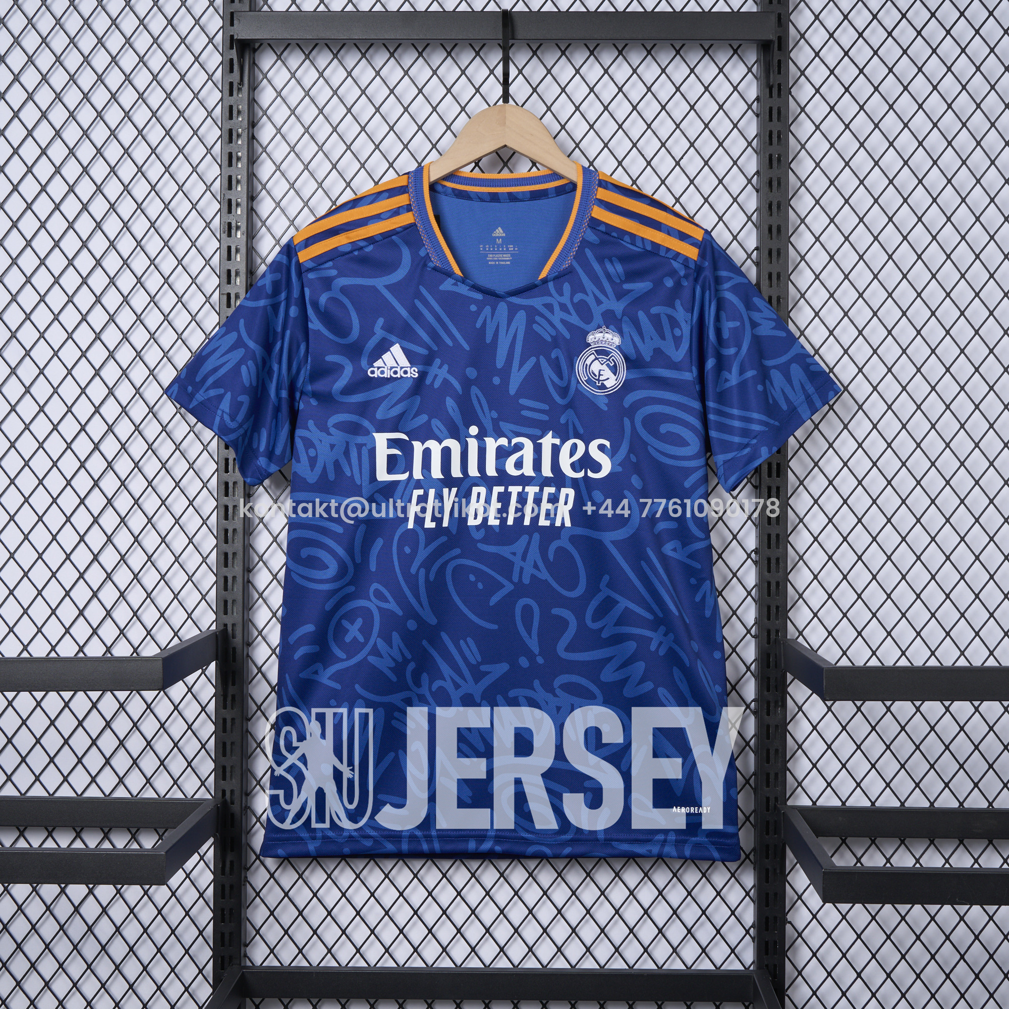 UltraTrikot-Retro Real Madrid 2021-22 Away Jersey