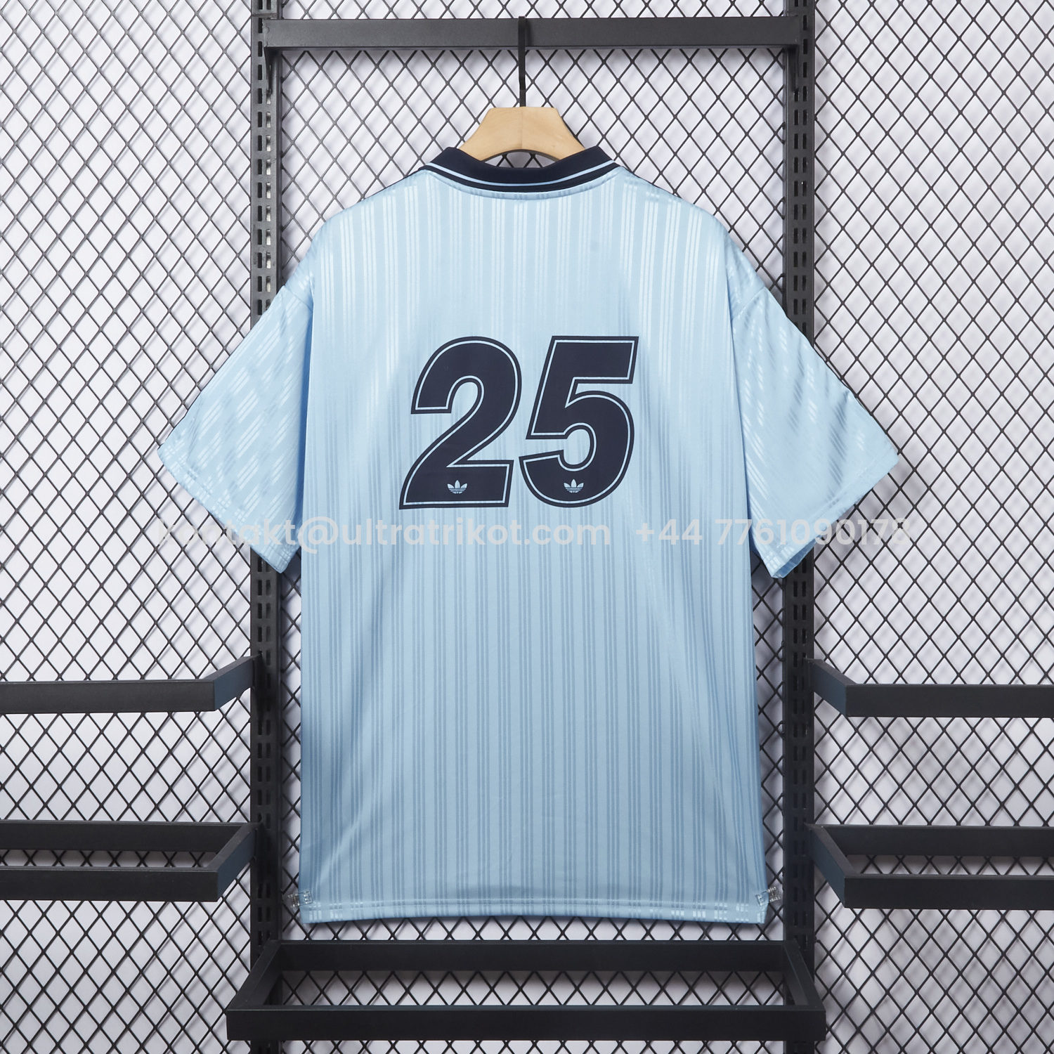 UltraTrikot-Bohemian 25-26 Oasis Originals Tour Light Blue Jersey With Number 25 - Fans Version