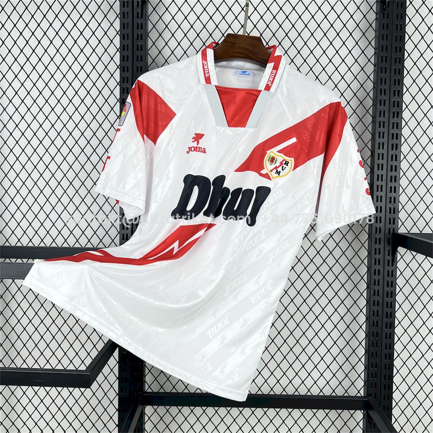 UltraTrikot-Retro Rayo Vallecano 1994-95 Home Jersey