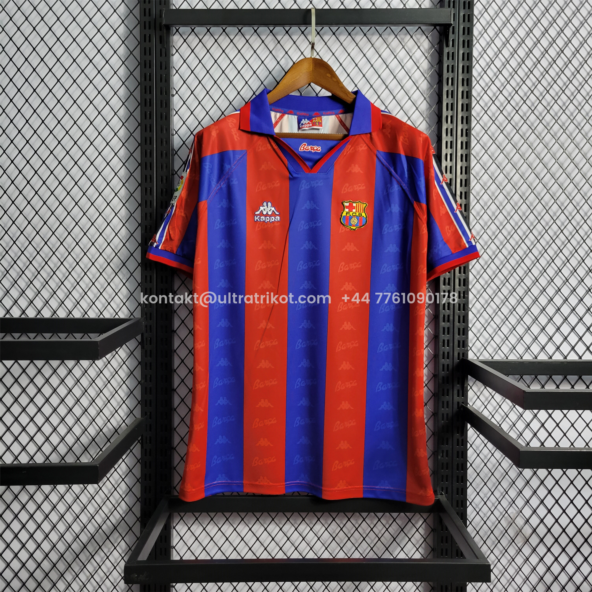 UltraTrikot-Retro Barcelona 96-97 Home Stadium Jersey