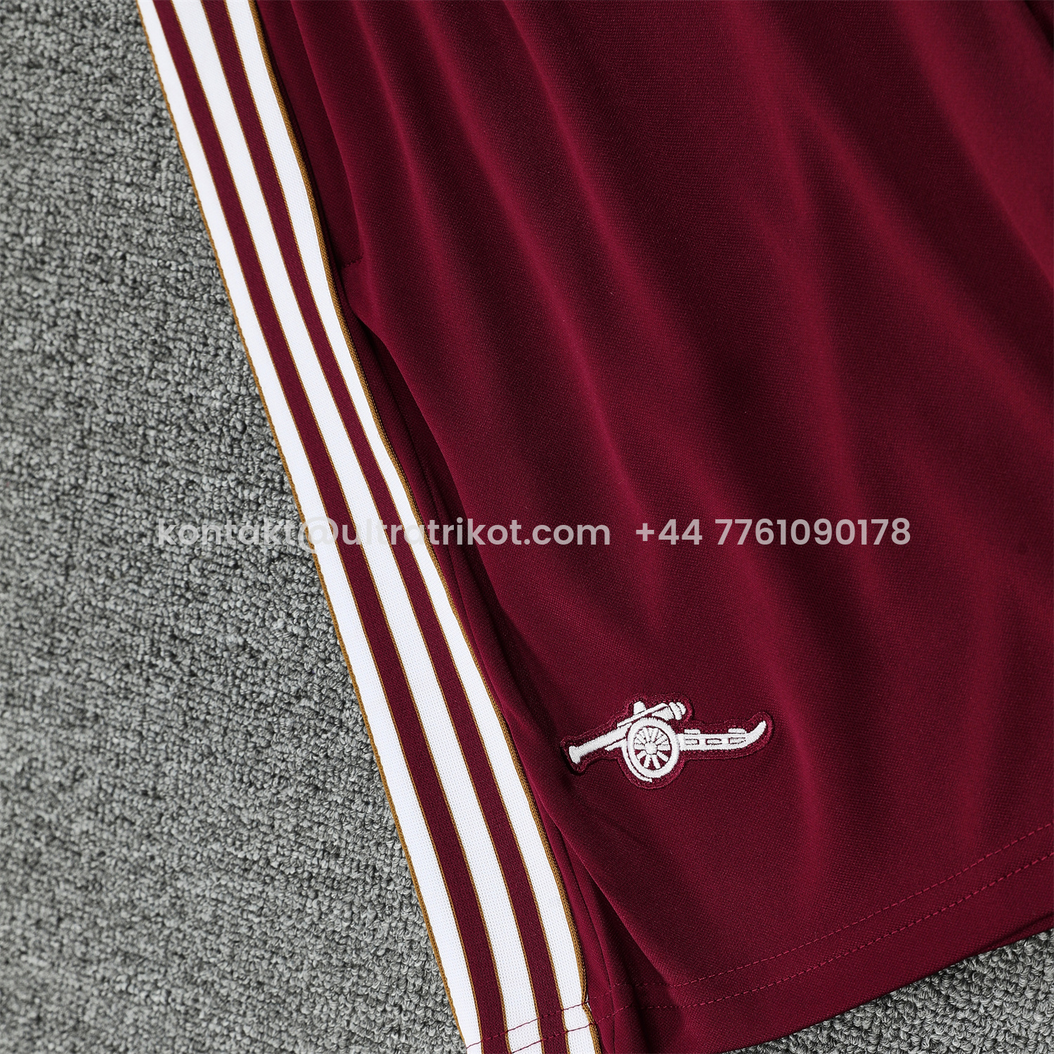 UltraTrikot-Arsenal 25-26 Short-Sleeve Training Set- Red Top & Red Shorts