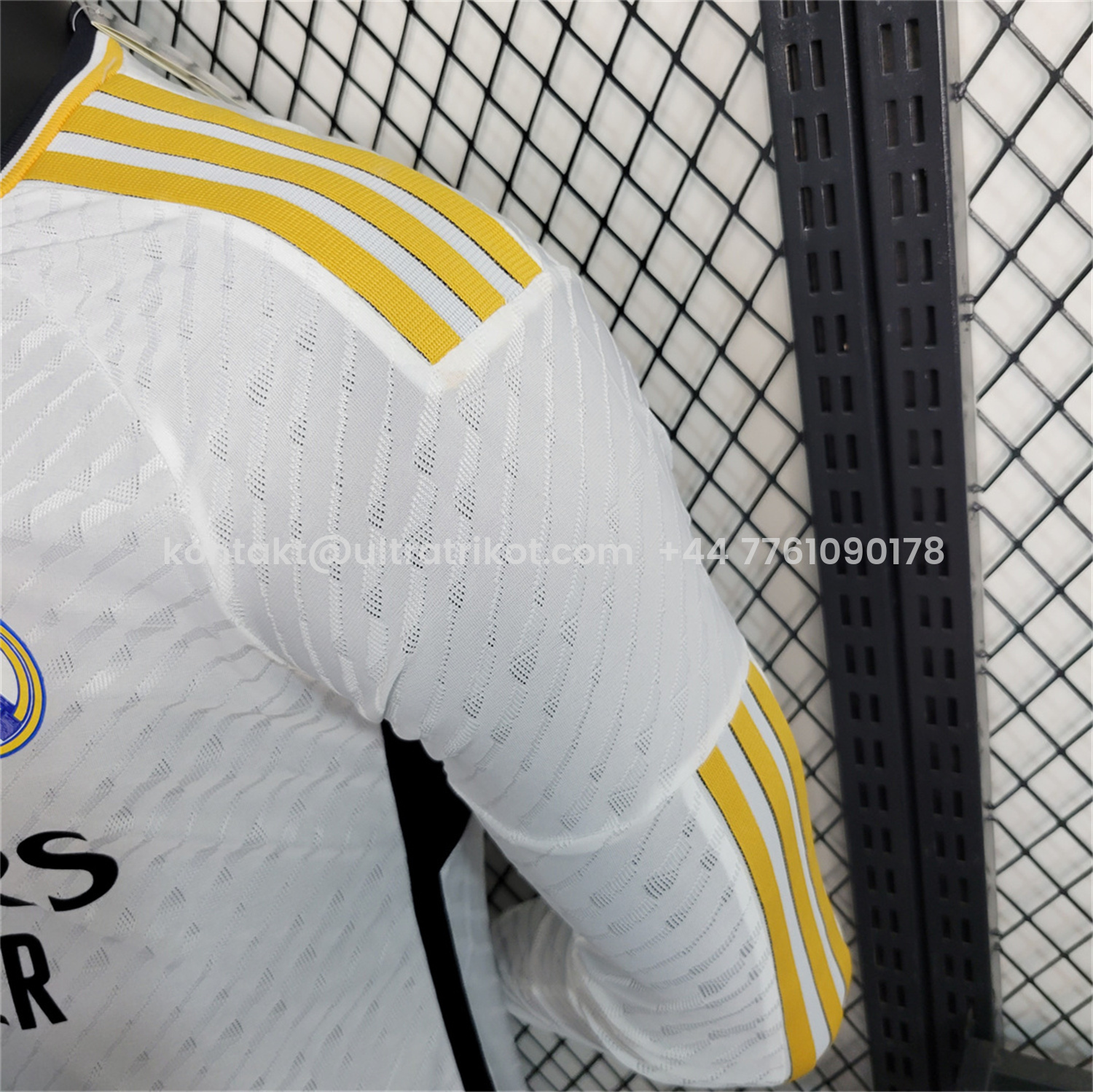 UltraTrikot-Retro Real Madrid 2023-24 Home Long Sleeves Jersey - Player Version