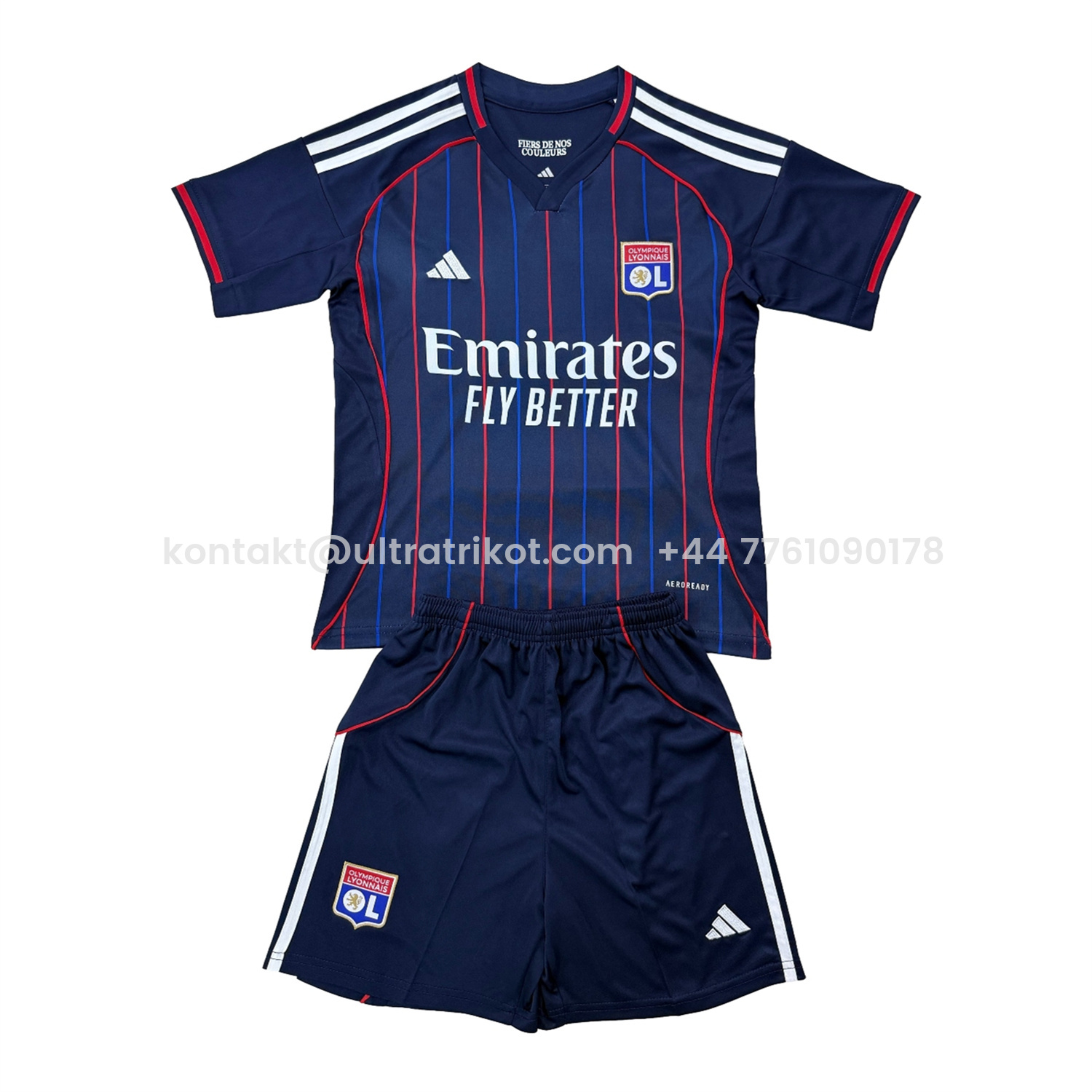 UltraTrikot-Lyon 25-26 Away Men's Adult Jersey Set - Fans Version